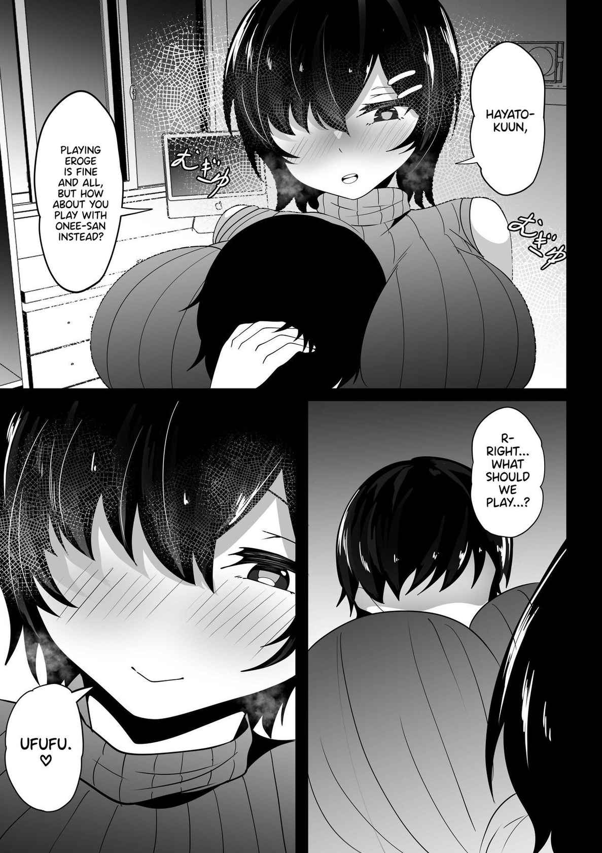 [Hakutamayu] Kyounyuu Nee-chan to Asobanai no? | You Won't Play With This Big-Breasted Nee-chan? [English] {RedLantern} [Digital]