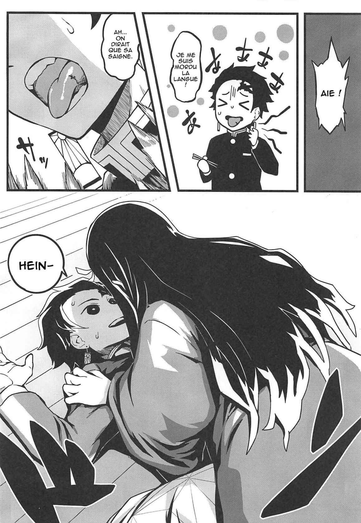 (C97) [San Se Fang (NekoWeapons)] Oniimo no Nin (Kimetsu no Yaiba) [French]