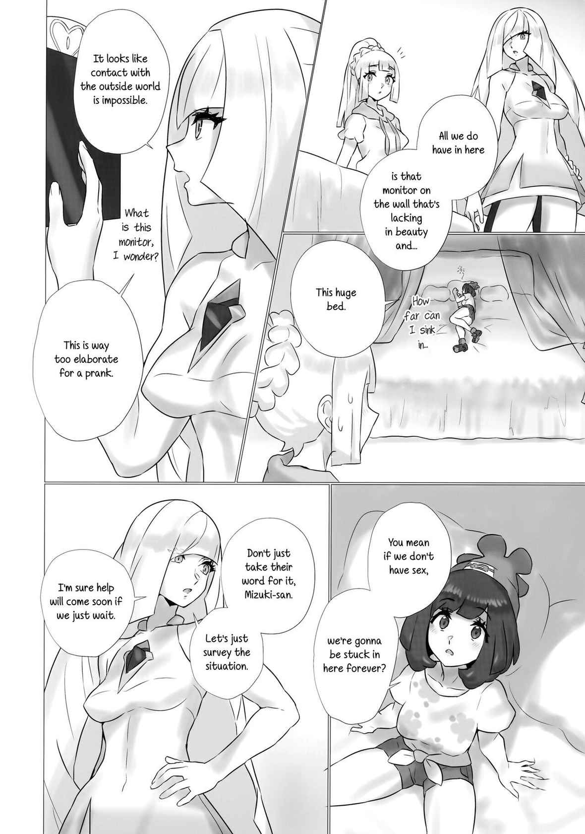 (C99) [Paitoro Pump (Mizuumi BB)] ShinyMoon x WhiteLily 3 (Pokémon Sun and Moon) [English] [u Scanlations]