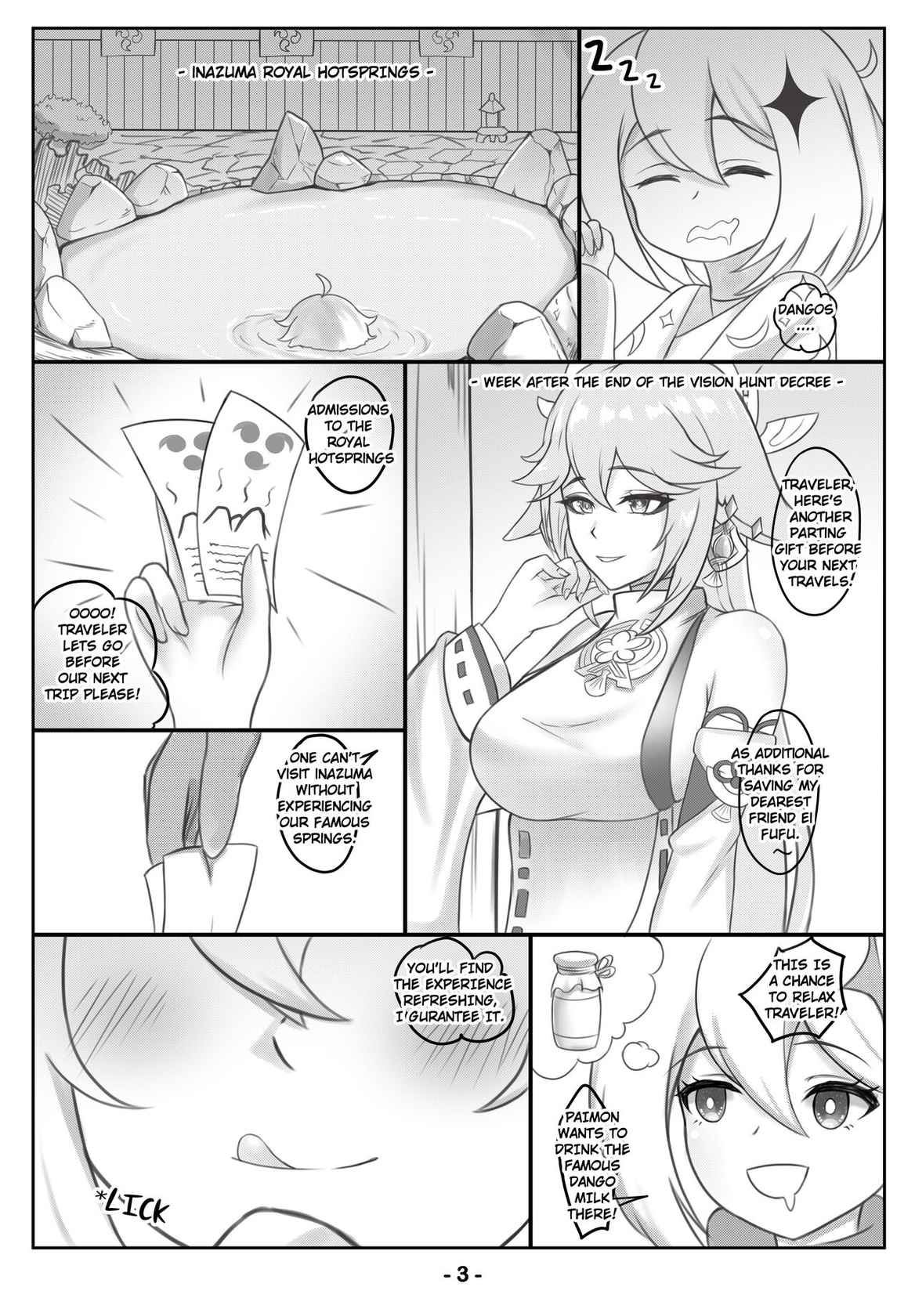 [BruLee] Alluring Kitsune Yae (Genshin Impact) [English]