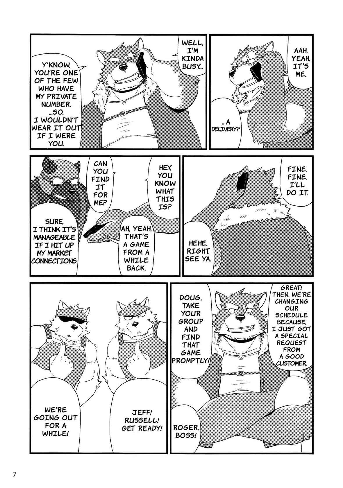 (Shinshun Kemoket) [KAKUNI (Iwano)] Oyabun to Himitsu no Irai | Boss and The Secret Request [English] {Rhyhorn}