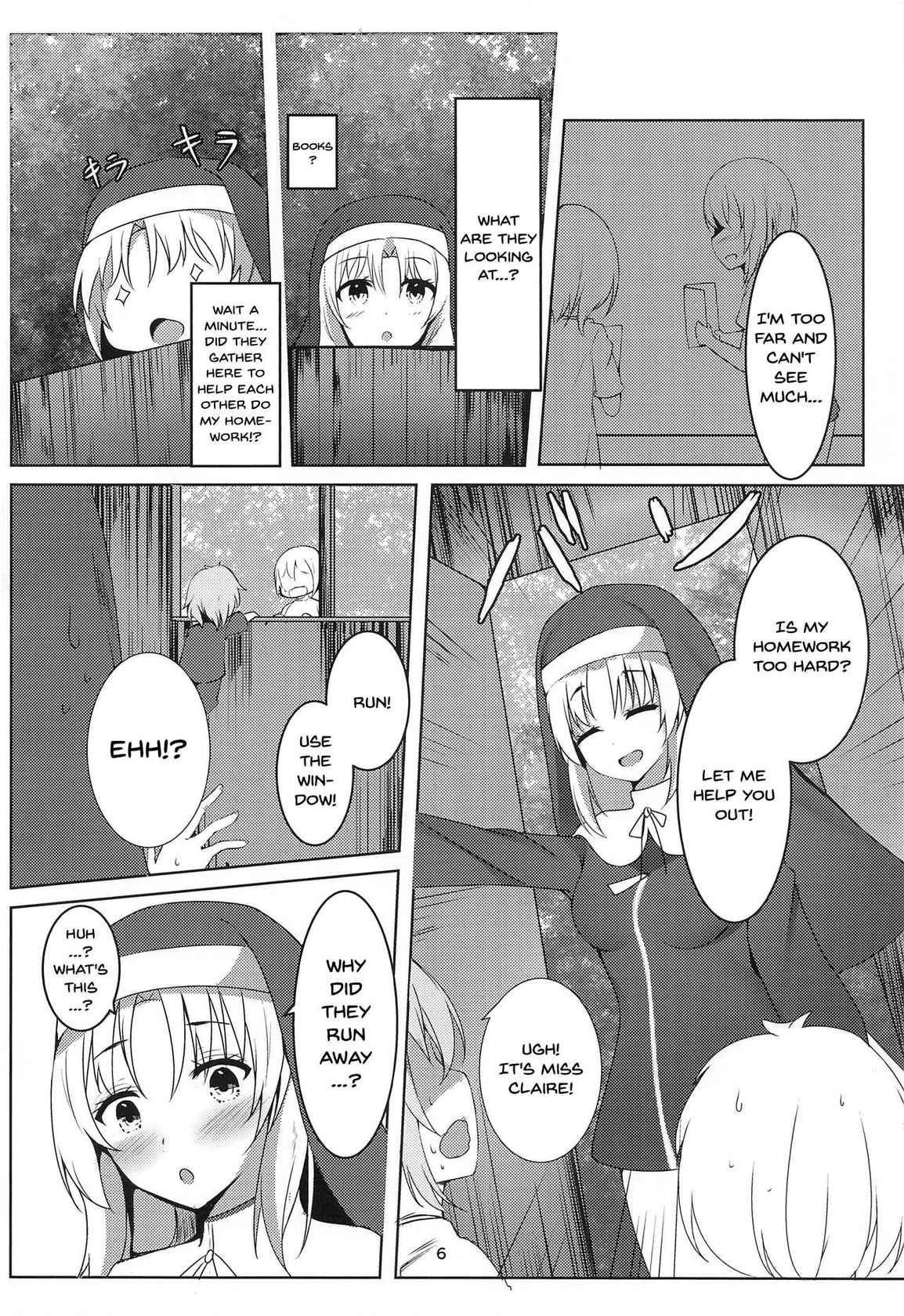 (#Nijisousaku 5) [Kuusou Shoujo (Sutora)] Ecchi na Sister wa Okirai desu ka? | Do You Hate Lewd Sisters? (Sister Cleaire) [English] {Doujins.com}