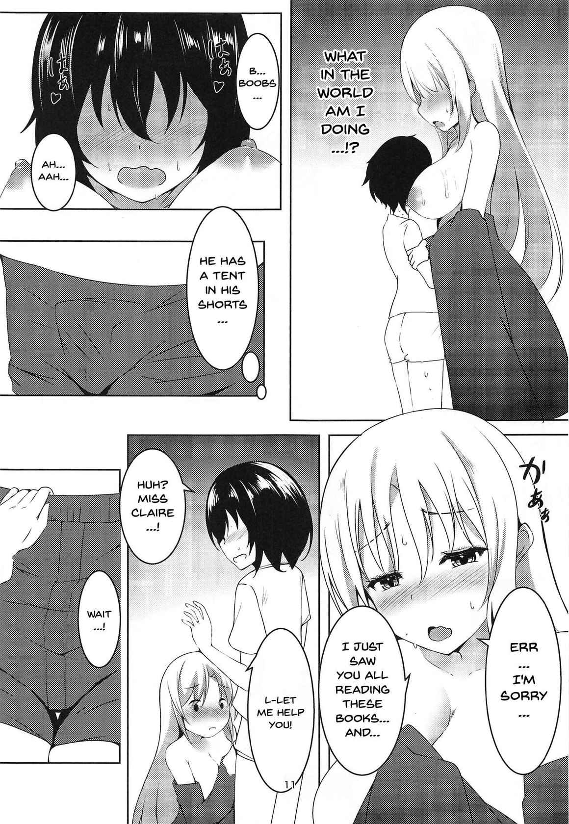 (#Nijisousaku 5) [Kuusou Shoujo (Sutora)] Ecchi na Sister wa Okirai desu ka? | Do You Hate Lewd Sisters? (Sister Cleaire) [English] {Doujins.com}