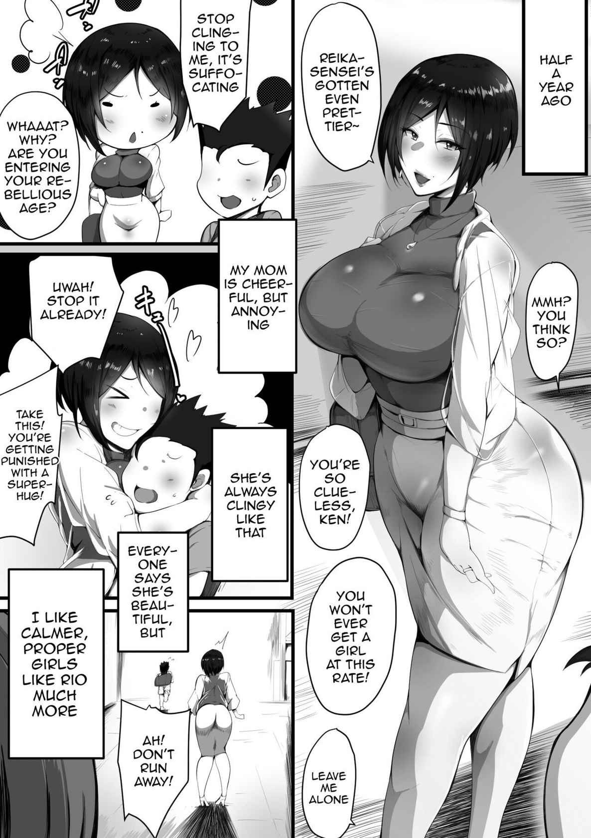 [Nekohachi Eigyoubu (Neko Samurai)] Toriko no Haha 3 ~Hahatorare~ | Captured Mama 3 ~Mom NTR~ [English] {Doujins.com}