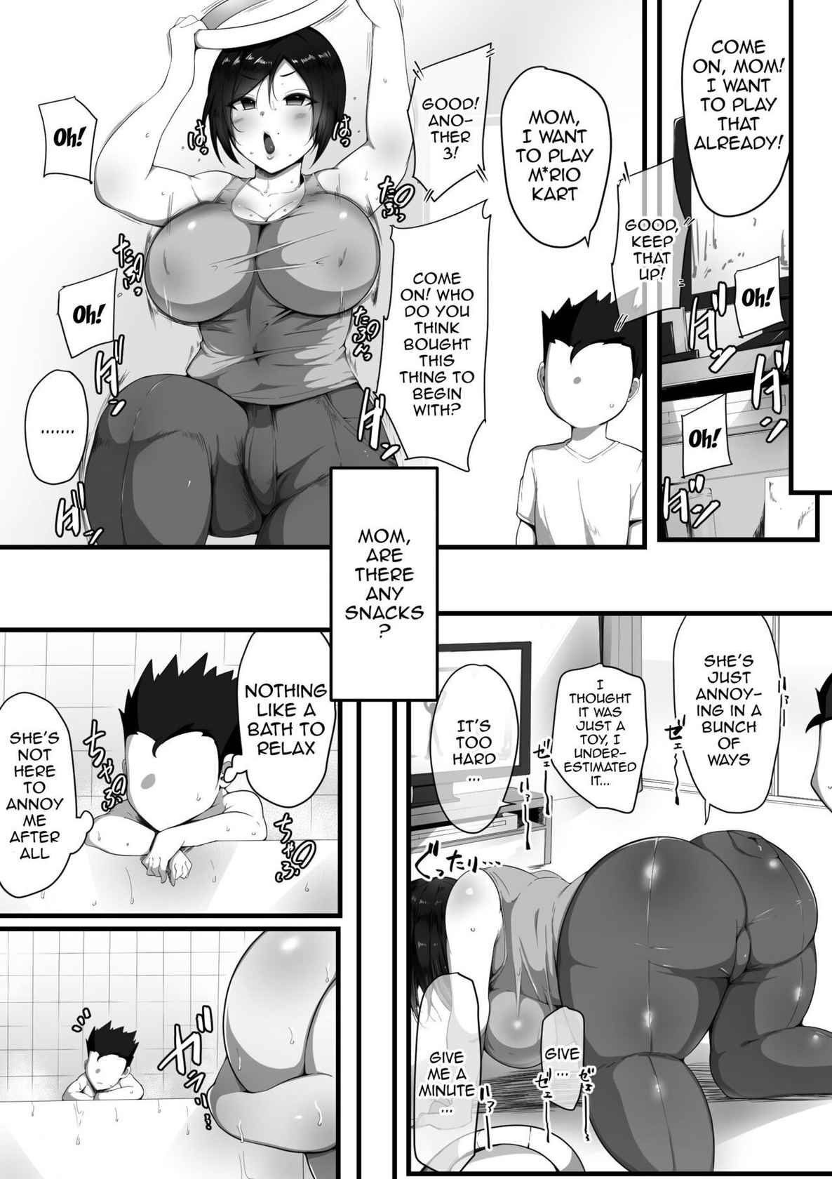 [Nekohachi Eigyoubu (Neko Samurai)] Toriko no Haha 3 ~Hahatorare~ | Captured Mama 3 ~Mom NTR~ [English] {Doujins.com}