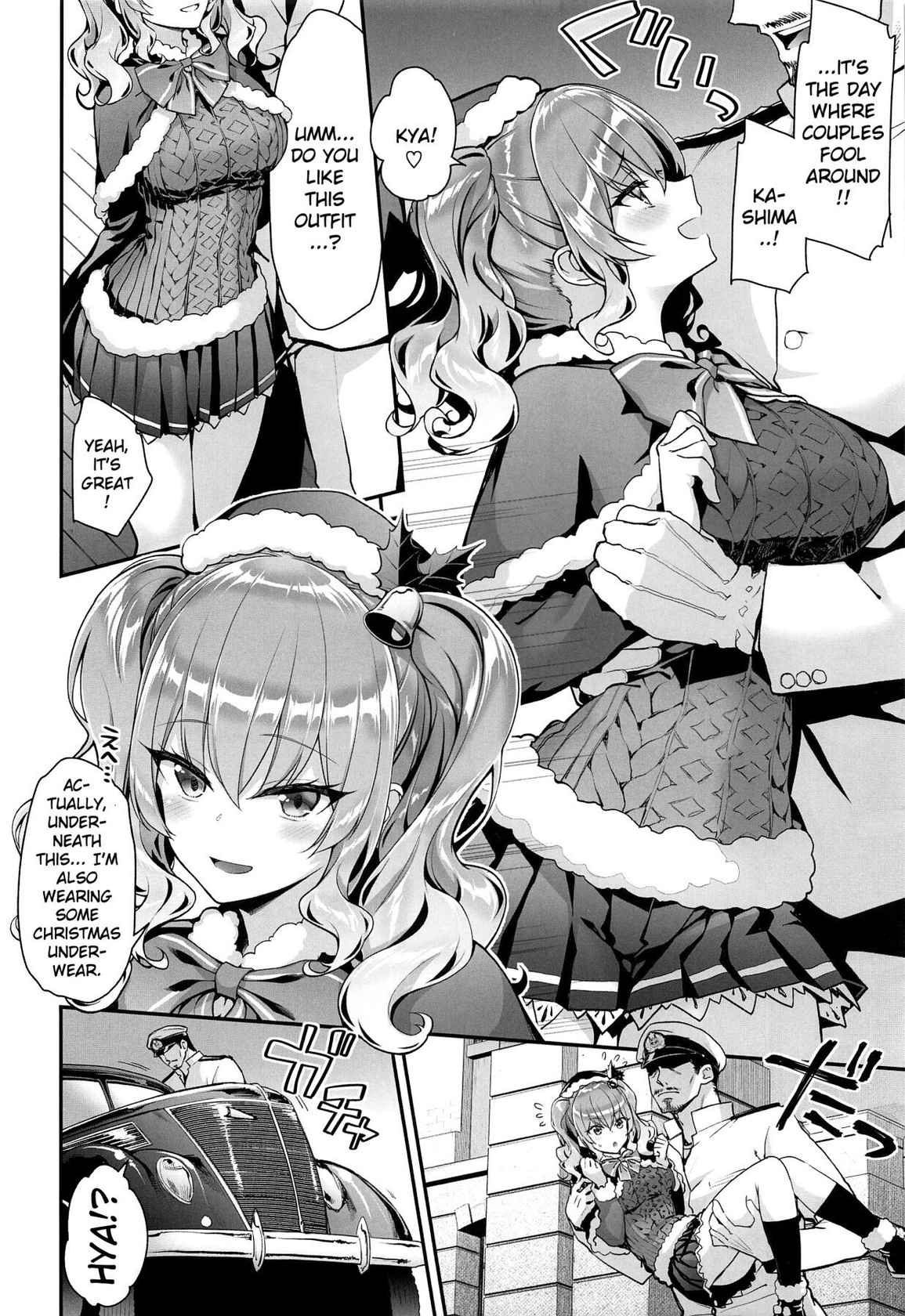 (C97) [Ichinose Land] Kashima to Love Love Christmas | A Love Love Christmas With Kashima (Kantai Collection -KanColle-) [English] {Doujins.com}