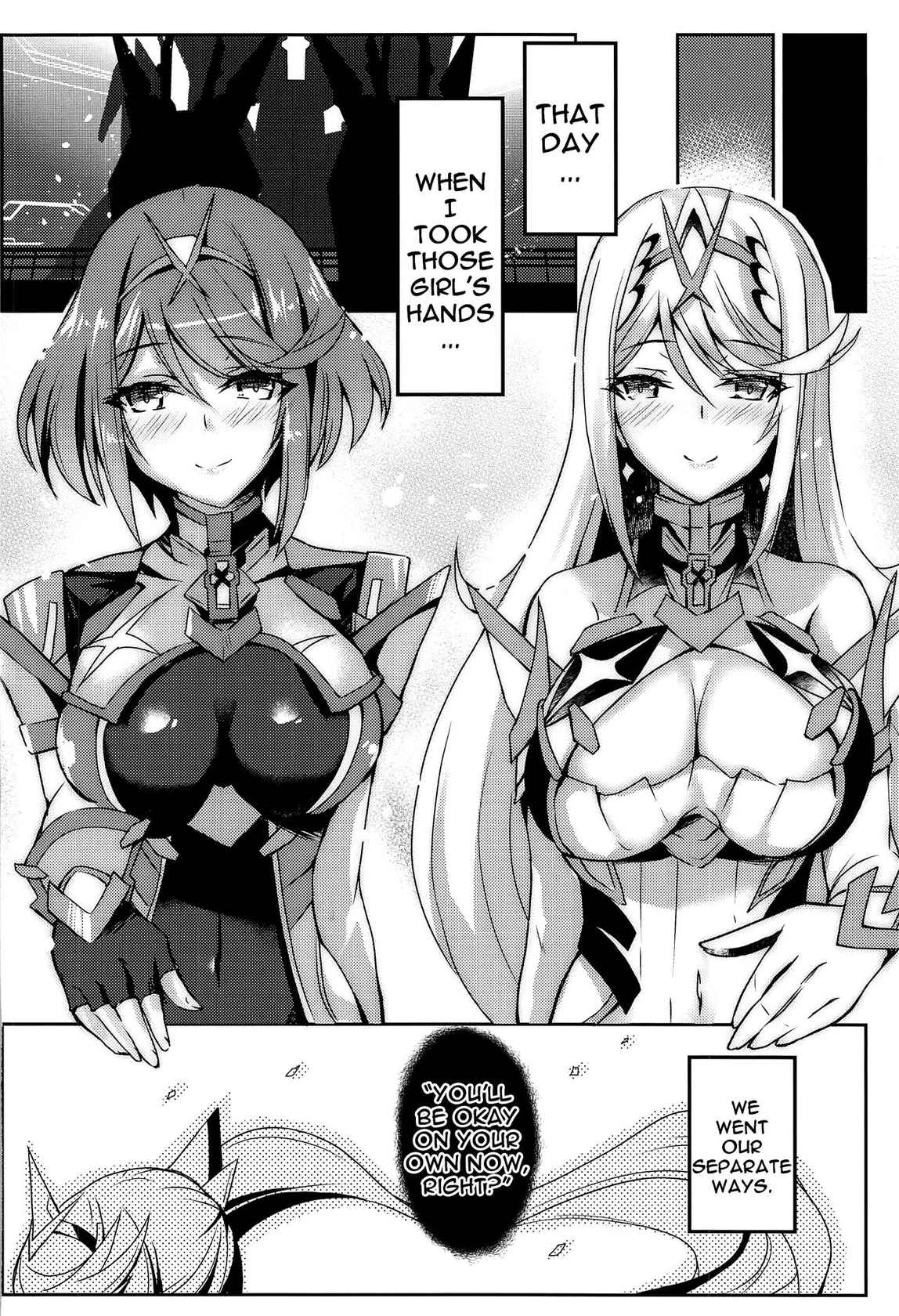 (COMIC1☆17) [Dorayakiya (Inoue Takuya)] Pneuma-chan no Ecchi Hon | Pneuma-chan's Lewd Book (Xenoblade Chronicles 2) [English] {Doujins.com}