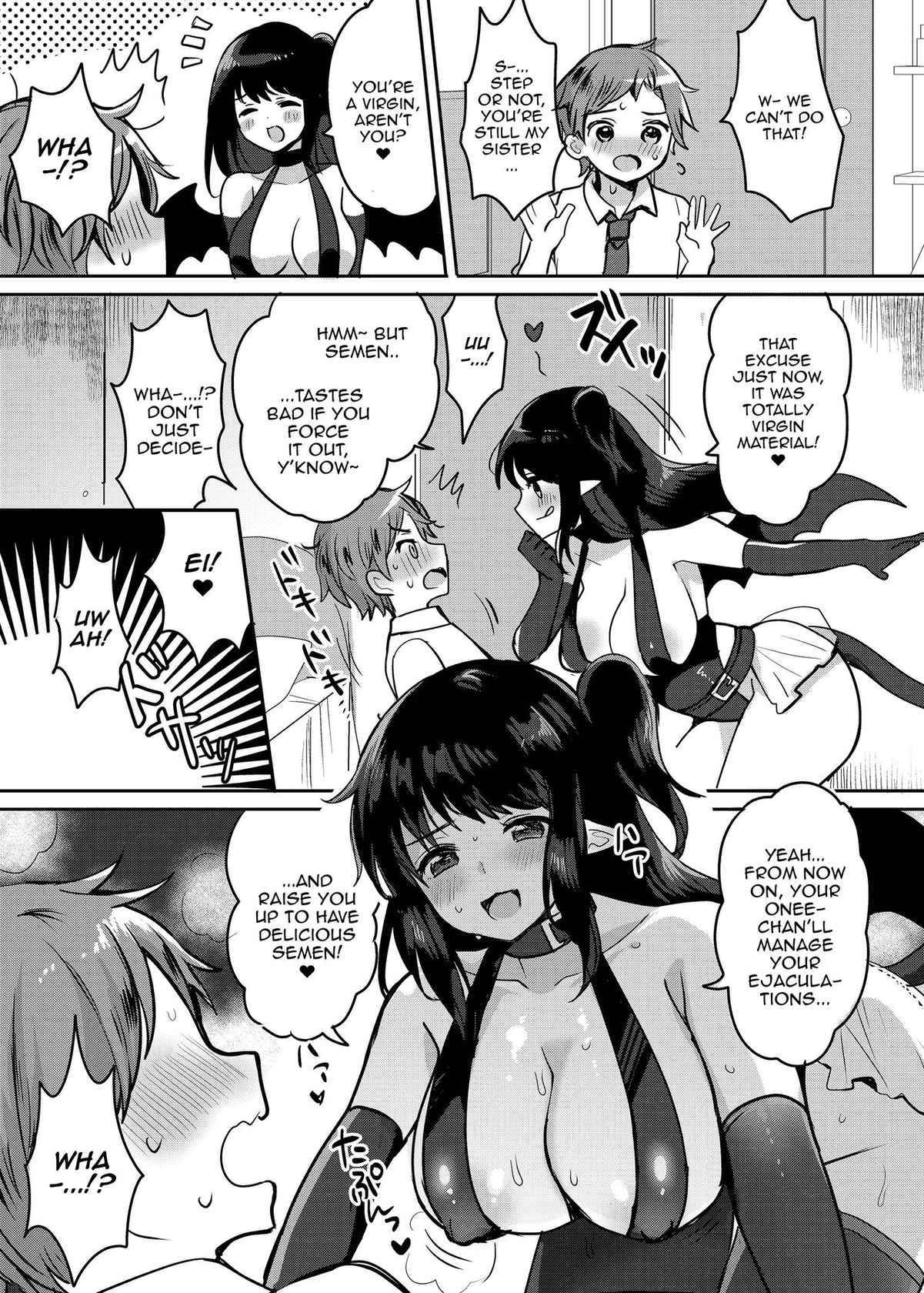 [Meimeikomei (Meisuke)] OneSuccu ~Onee-chan wa Dosukebe Succubus~ | OneSuccu ~Onee-chan Is a Lewd Succubus~ [English] {Doujins.com} [Digital]