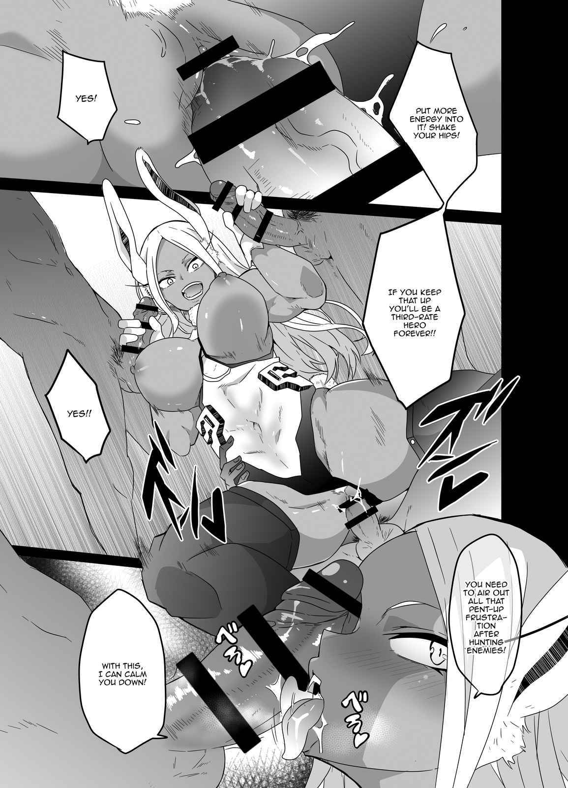 [Macho.] Hotsujouki da yo! Miruko-san! | You're in heat! Miruko-san! (Boku no Hero Academia) [English] {Doujins.com}