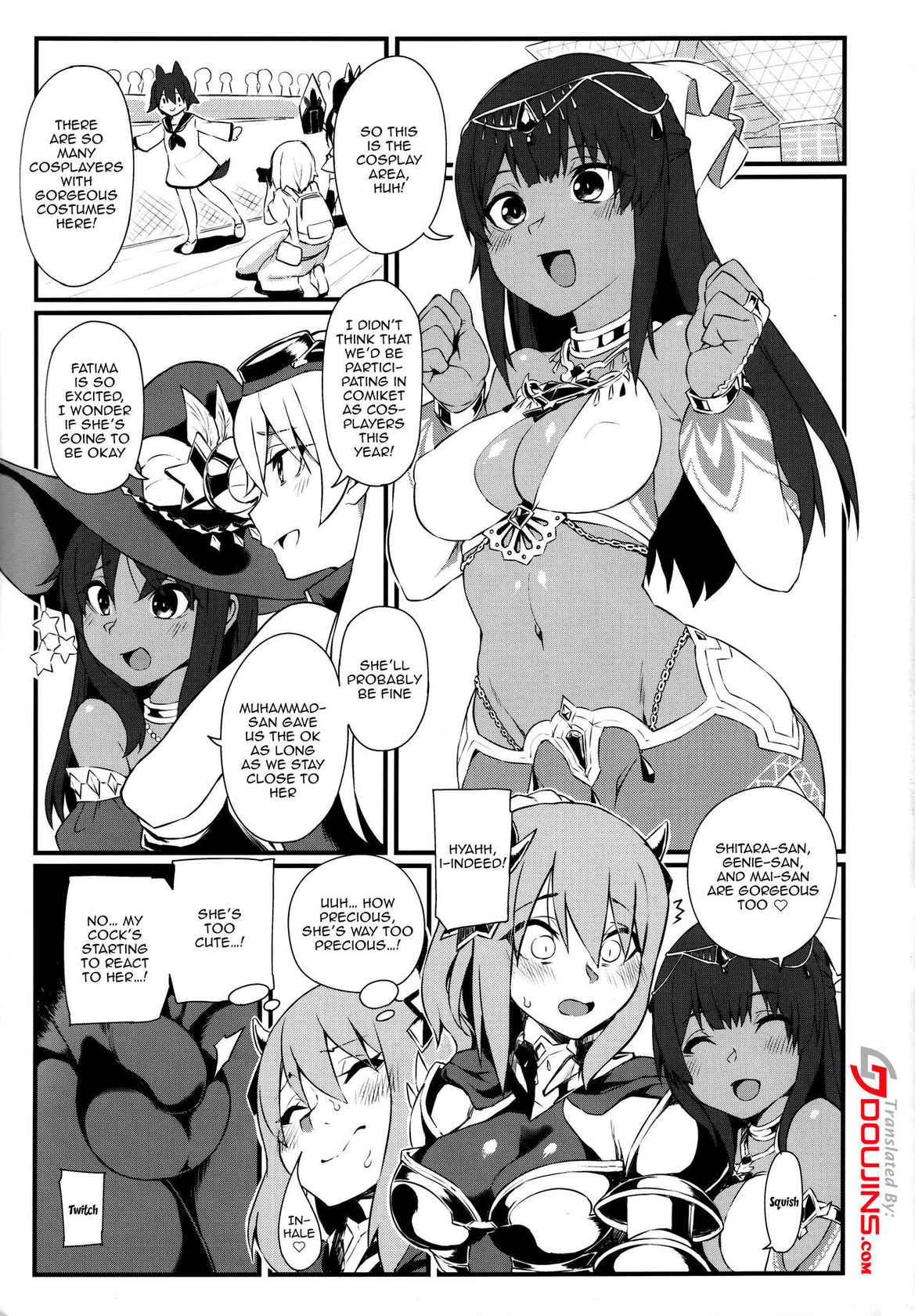 (AkihabaraDoujinsai 1) [SEVEN TAILS (Fukuinu)] FatiCos SUMMER (Alice Gear Aegis) [English] {Doujins.com}