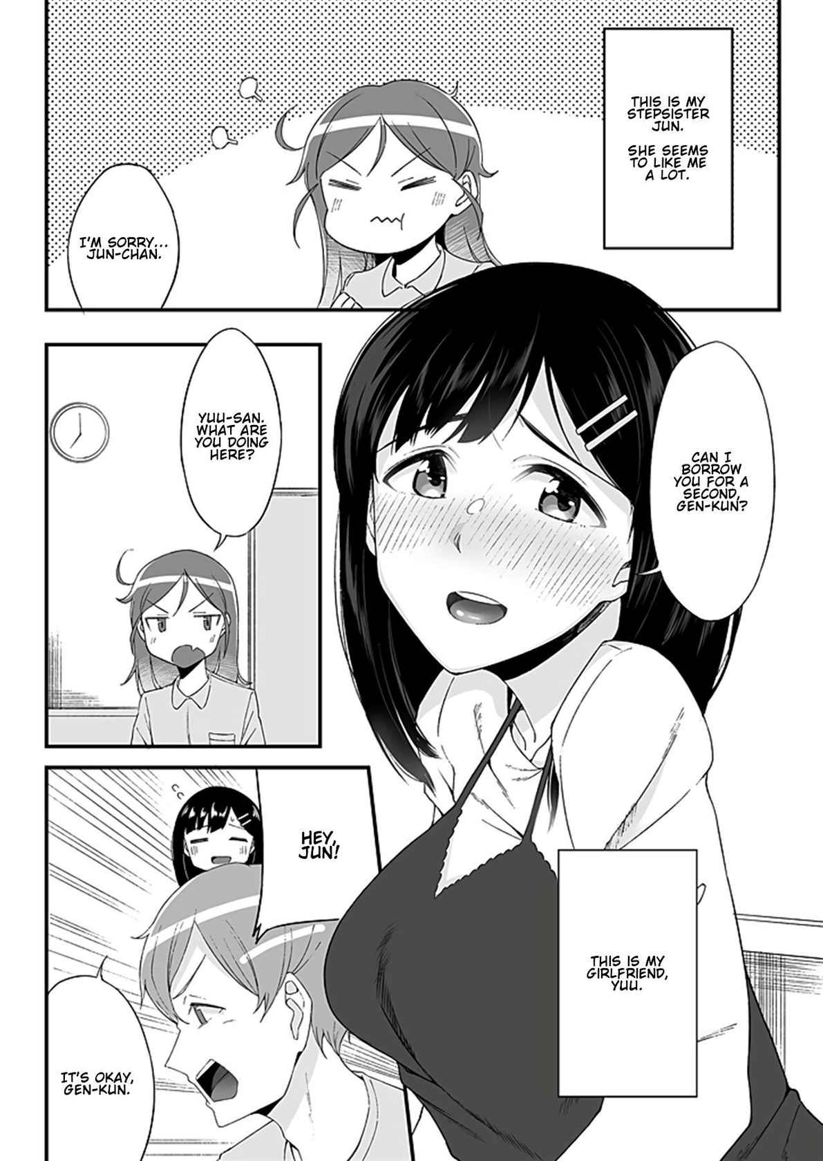 [Ogawa Eru] "Imouto no Karada no Kanojo" to "Kanojo no Karada no Imouto", Docchi no Naka ga Kimochi Ii? Chapters 1-2 [English] [Anonymous]