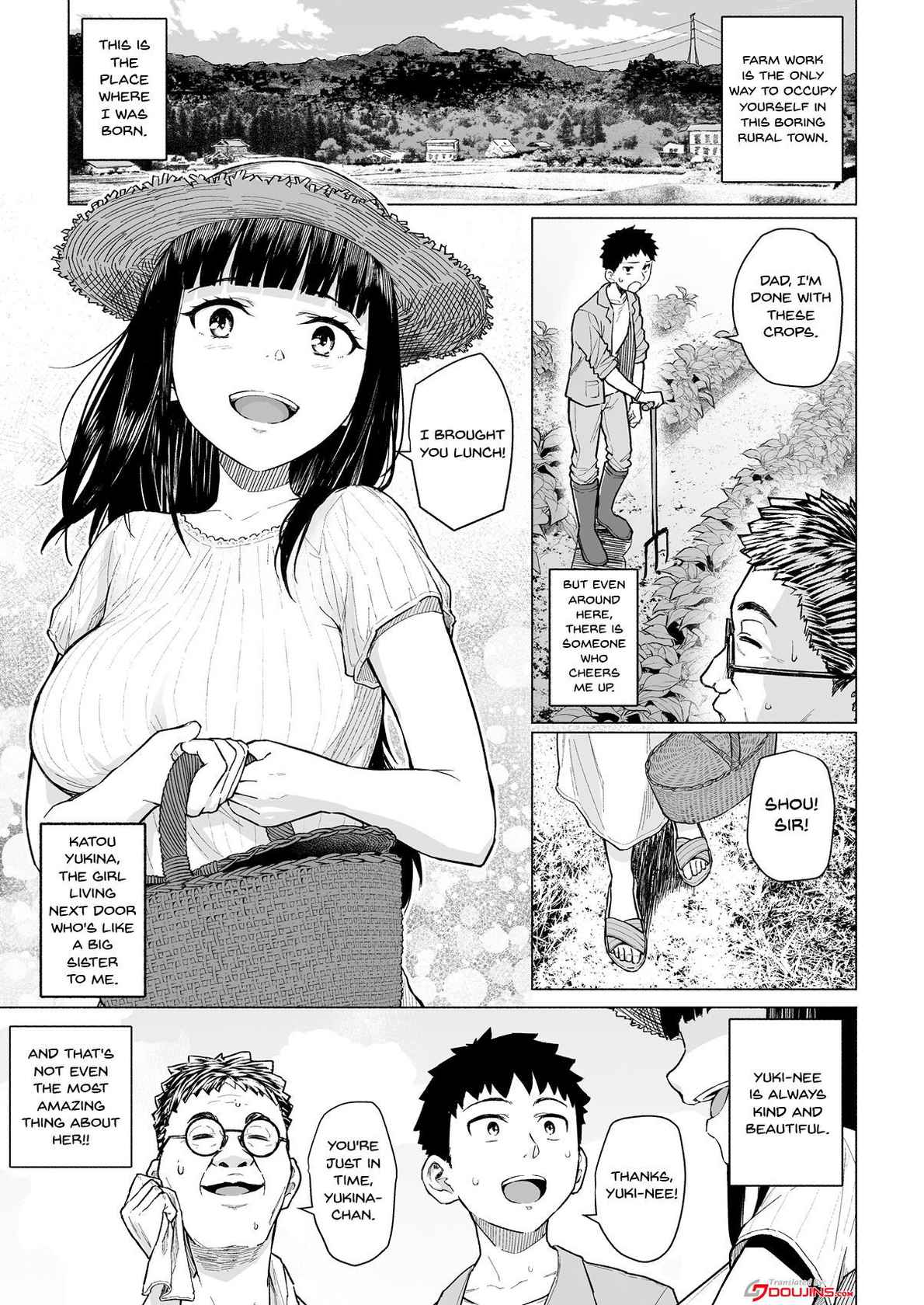 [Chonmage Teikoku (Magekichi)] Akogare no Nee-chan wa Fuuzoku Ochi Shite Oyaji ni Dakareru | The Nee-chan I Was Yearning For Started Whoring Herself Out And Had Sex With My Dad [English] {Doujins.com}