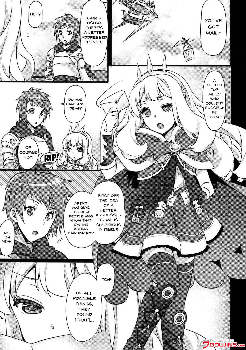 (C89) [Himeya (Abe Inori)] Sayonara Cagliostro | Goodbye Cagliostro (Granblue Fantasy) [English] {Doujins.com}