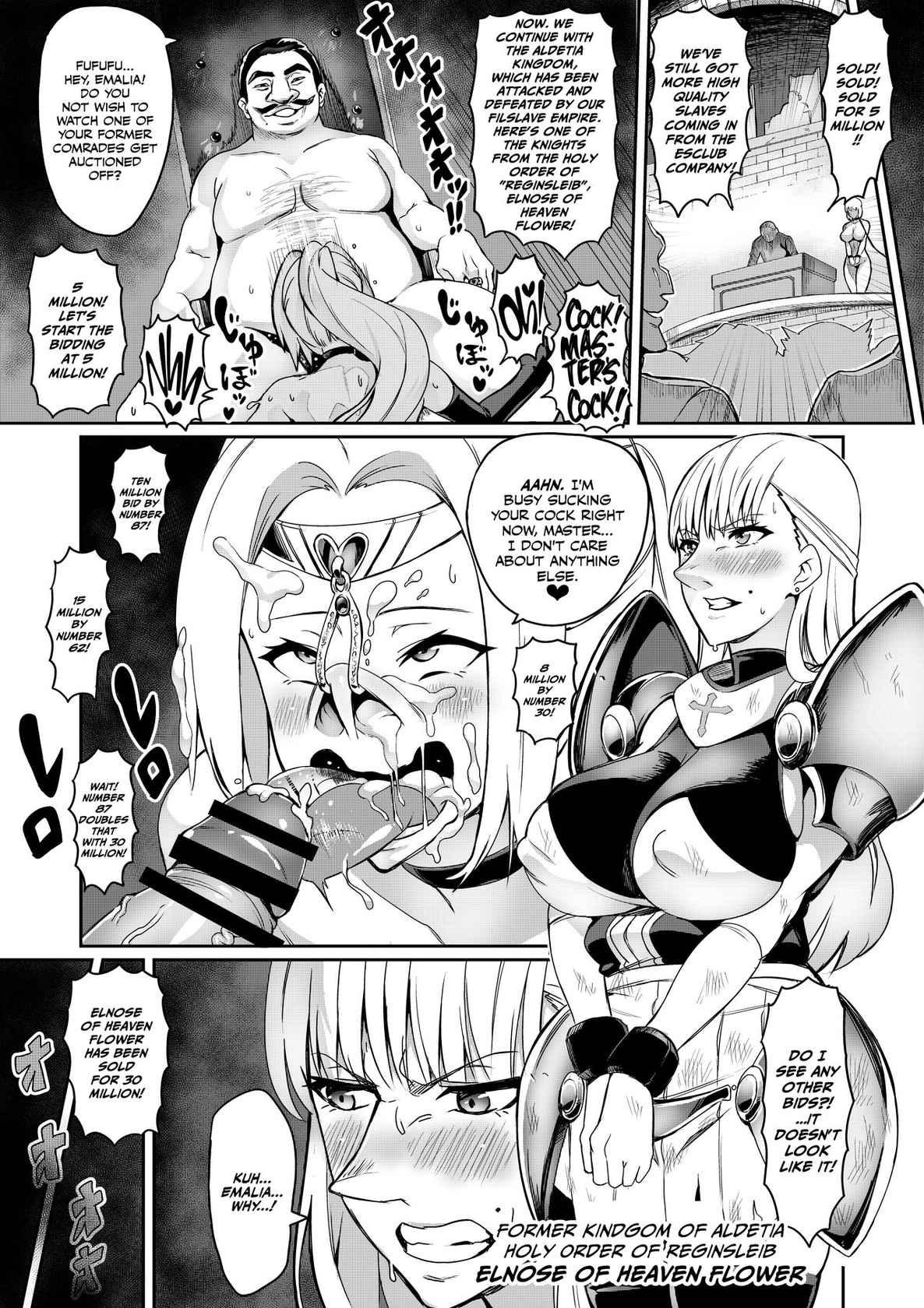 [Hatoba Akane] Birou Kishi Elnose ~Touma Senki Cecilia Gaiden~ | Nose Knight Elnose ~Demon Slaying Battle Princess Cecilia Side Story~ [English] [CulturedCommissions]