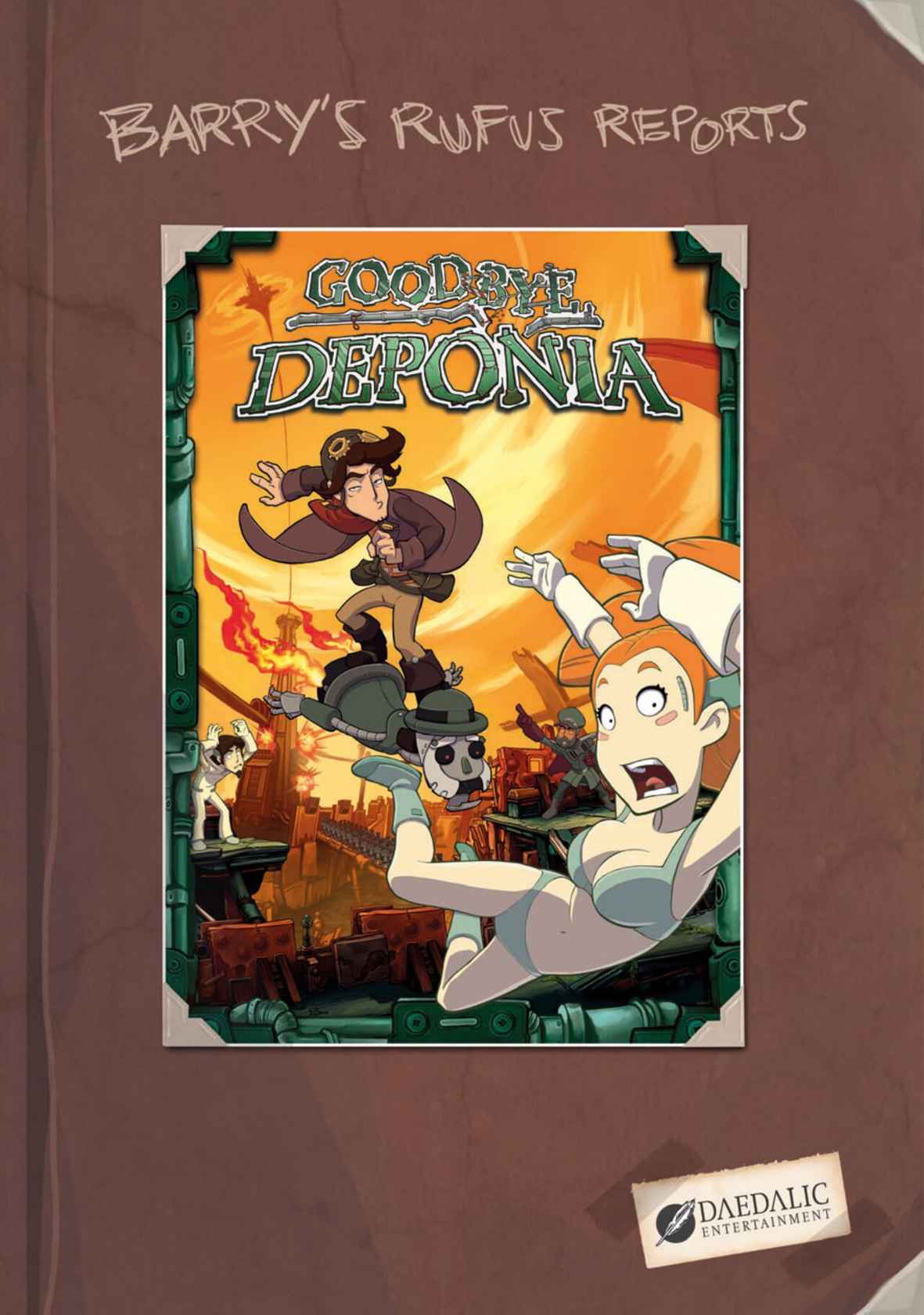 Barry's Rufus Reports Goodbye Deponia