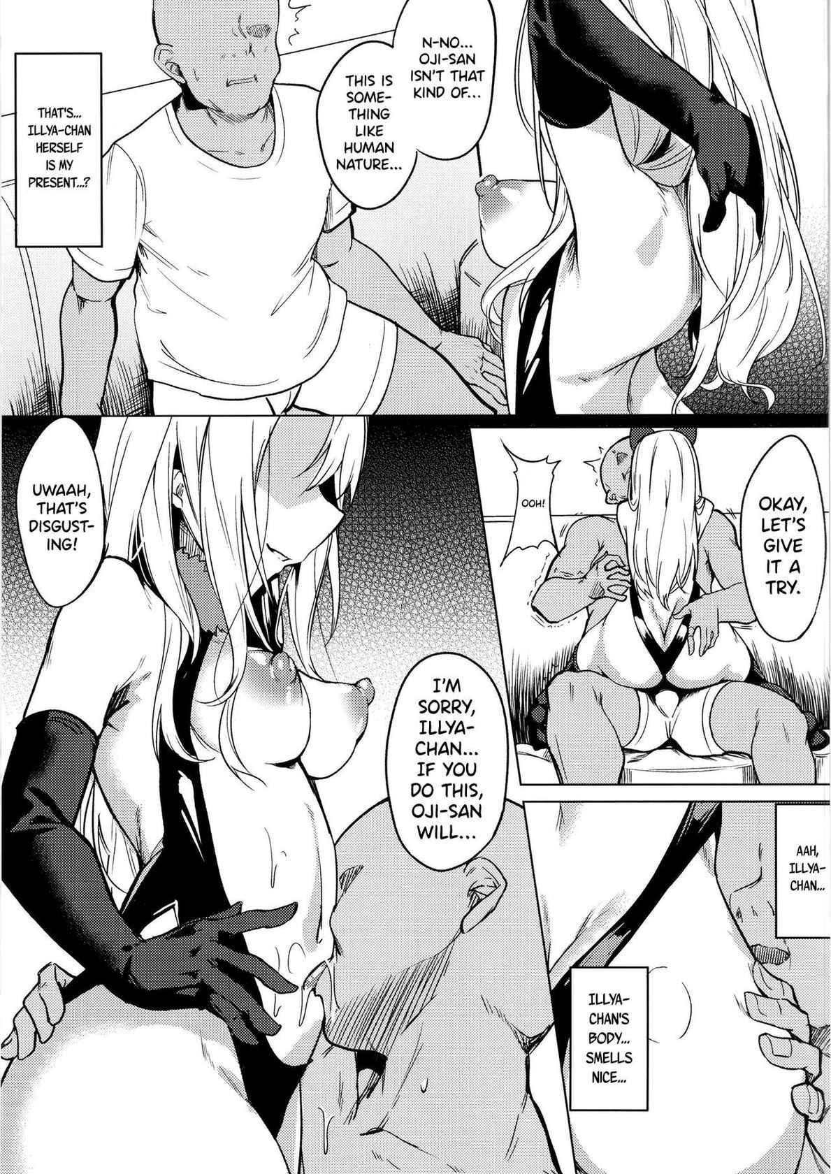 [Wisteria (Fuji-han)] Mesugaki Bitch na Illya-chan to Asobo (Fate/Grand Order) [English] [DKKMD Translations] [Digital]