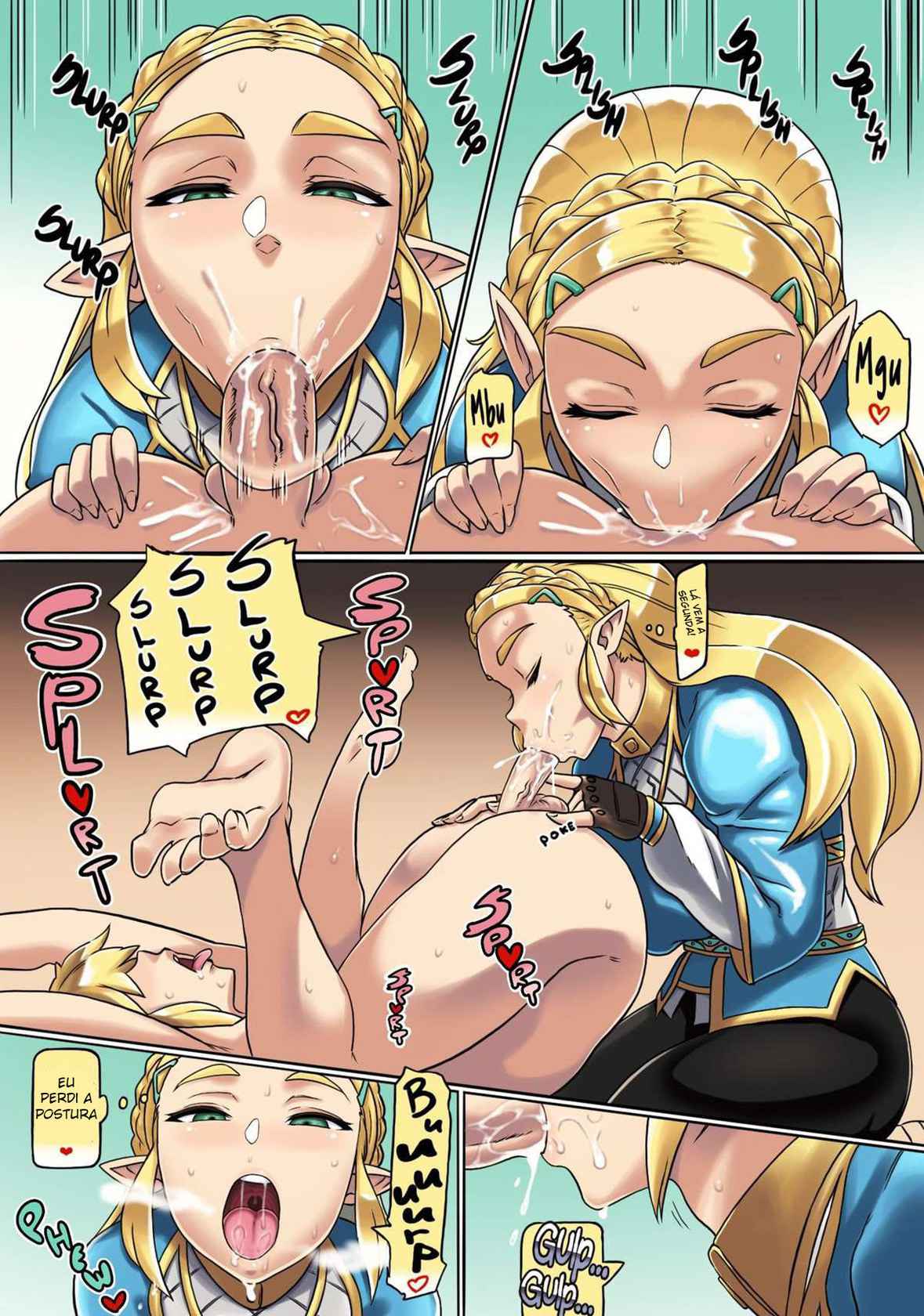 (C93) [UU-ZONE (nuezou)] Ee Ketsu. (The Legend of Zelda: Breath of the Wild) [Portuguese-BR] [DiegoVPR] [Colorized] [Decensored]