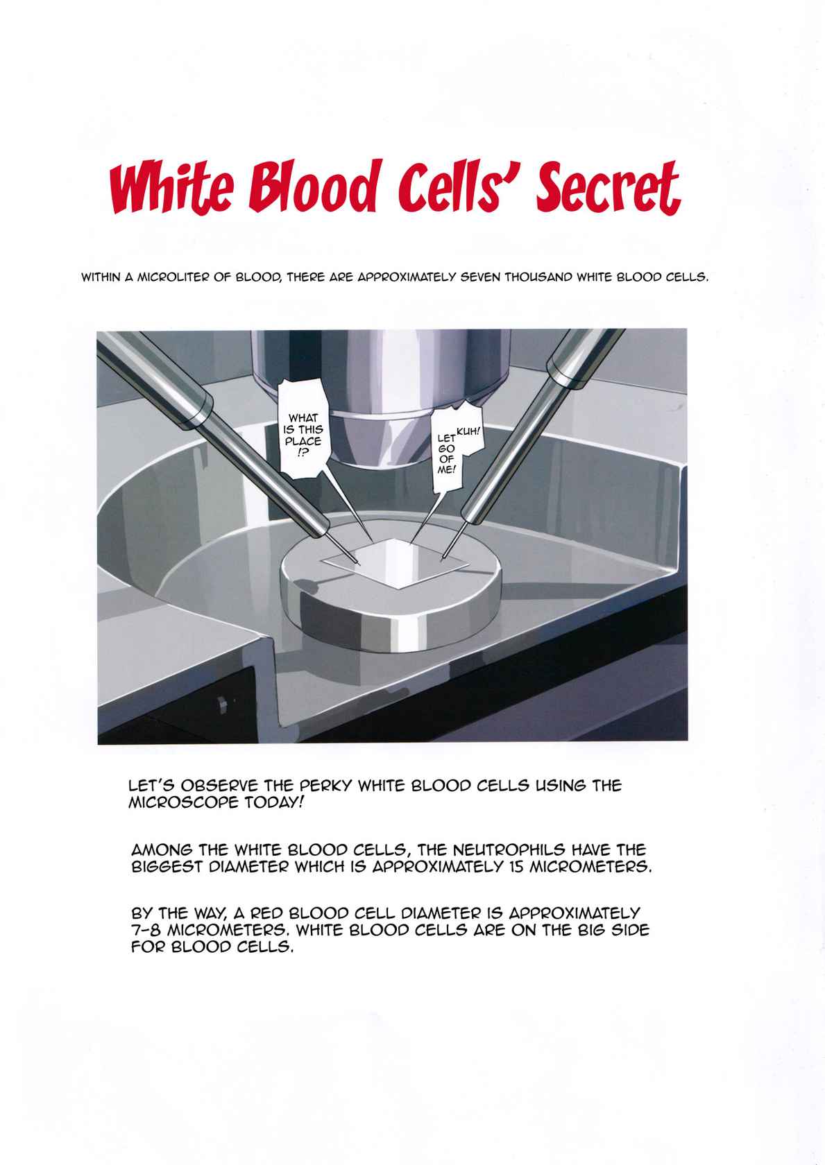 (C99) [M-ya (Mikoyan)] Hakkekkyu no Himitsu | White Blood Cell Secret (Cells at Work) [English] {Doujins.com}