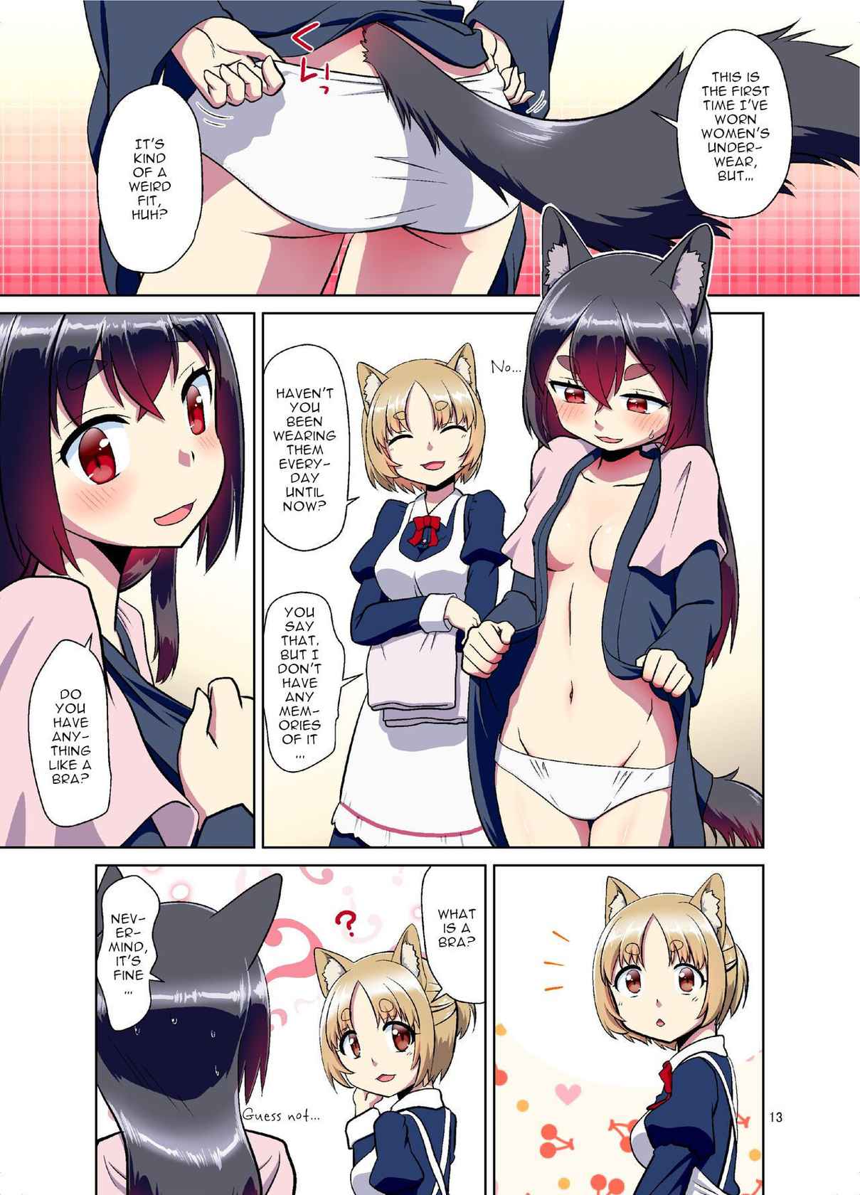 (C99)[Fumotonoya(Fumotono Mikoto)] A story where I had become a girl with animal ears when I opened my eyes [English][LilyCatScans]