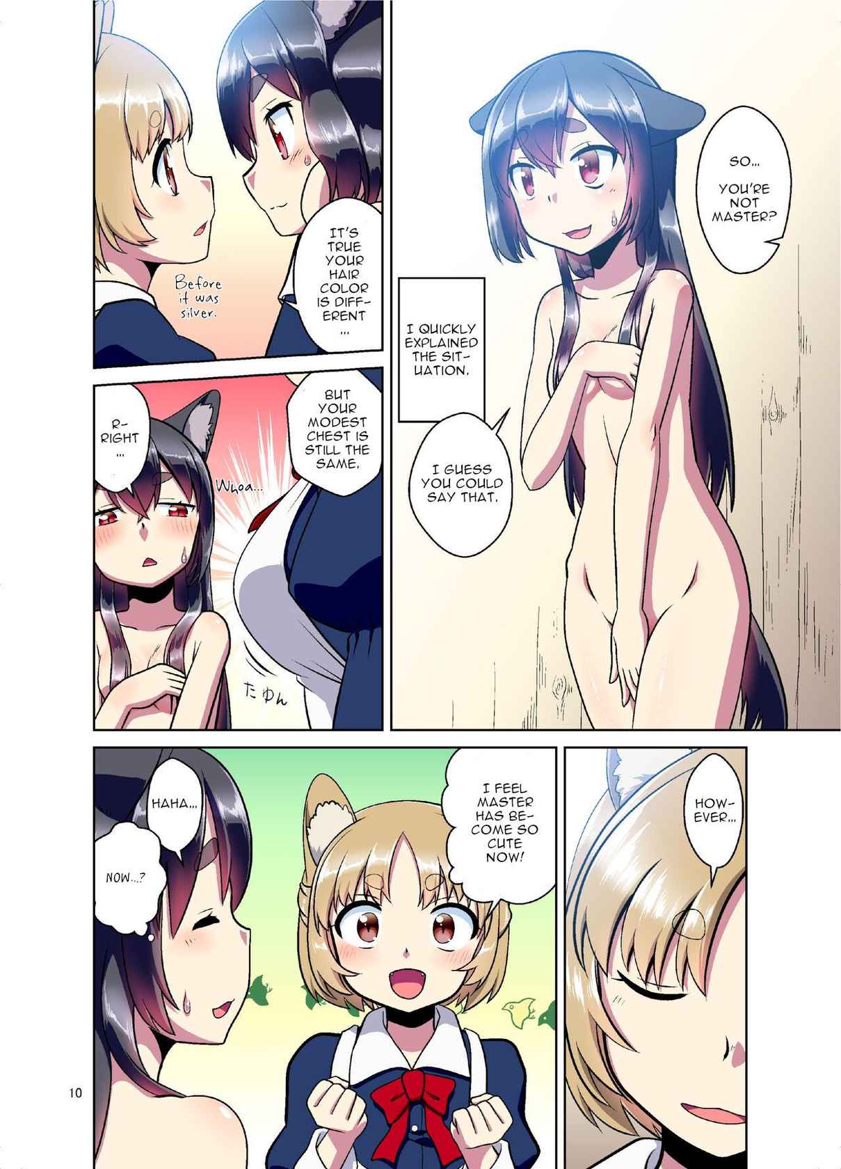 (C99)[Fumotonoya(Fumotono Mikoto)] A story where I had become a girl with animal ears when I opened my eyes [English][LilyCatScans]