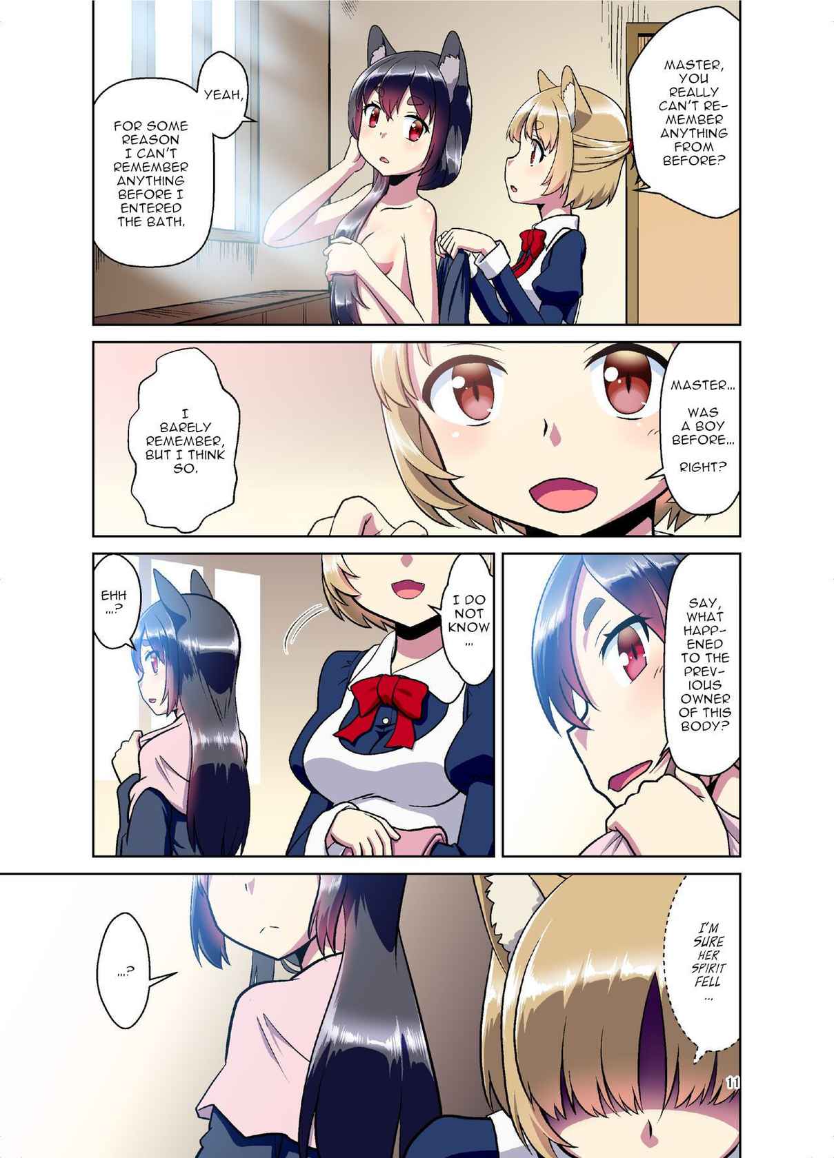 (C99)[Fumotonoya(Fumotono Mikoto)] A story where I had become a girl with animal ears when I opened my eyes [English][LilyCatScans]