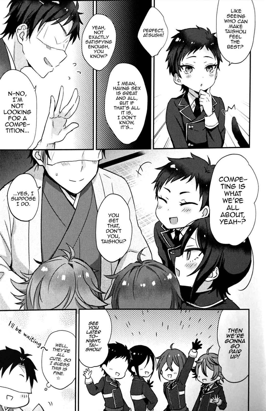 (Senka no Toki 18) [Mycology. (ainaryumu)] Taishou-gumi Taishou 2 (Touken Ranbu) [English] [mysterymeat3]