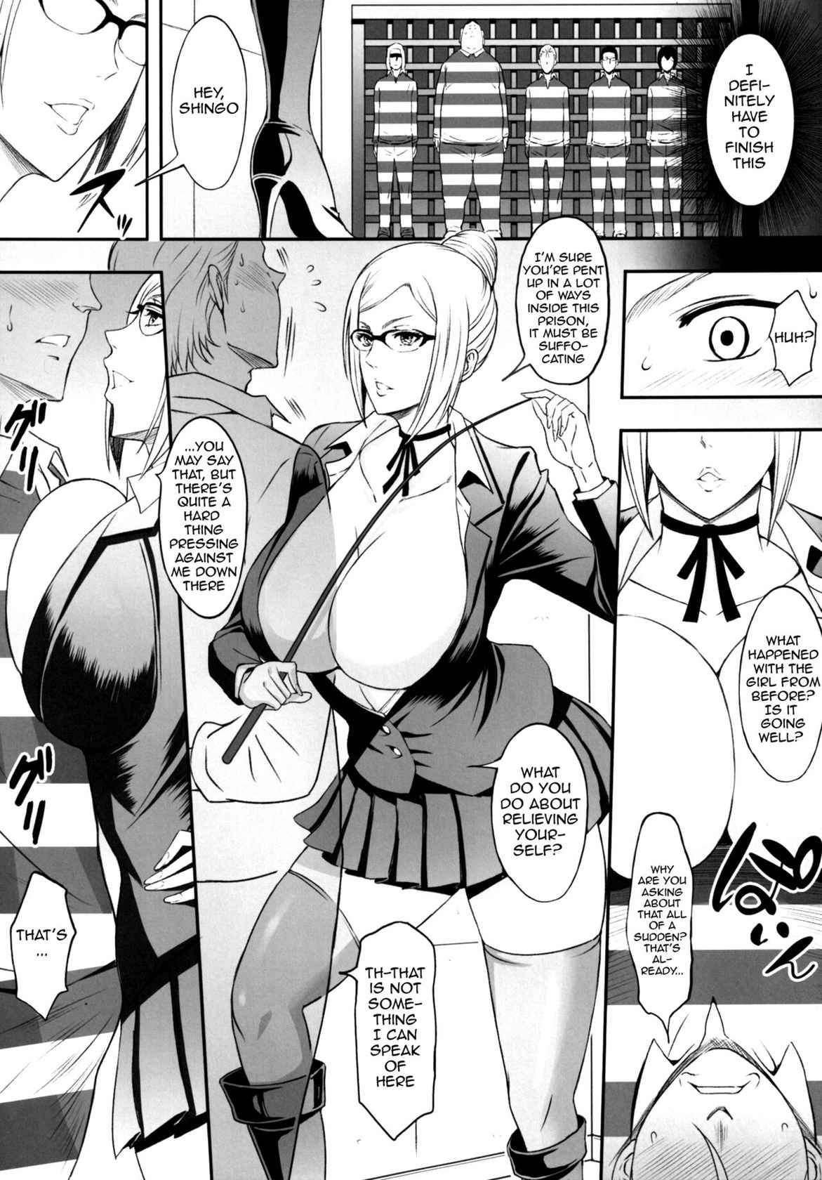 [Diogenes Club (Haikawa Hemlen)] Ingoku Gakuen | Hell School (Prison School) [English] {doujin-moe.us} [Digital]