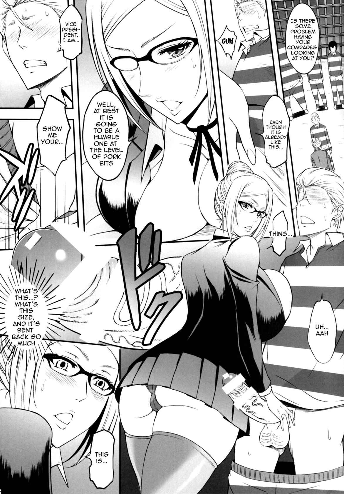 [Diogenes Club (Haikawa Hemlen)] Ingoku Gakuen | Hell School (Prison School) [English] {doujin-moe.us} [Digital]