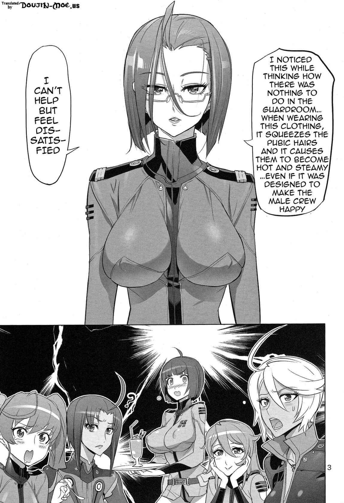 (C84) [Digital Accel Works (INAZUMA)] Chou Jigen Senkoutei Inazuma | Hyperdimensional Submarine Inazuma (Space Battleship Yamato 2199) [English] {doujin-moe.us}