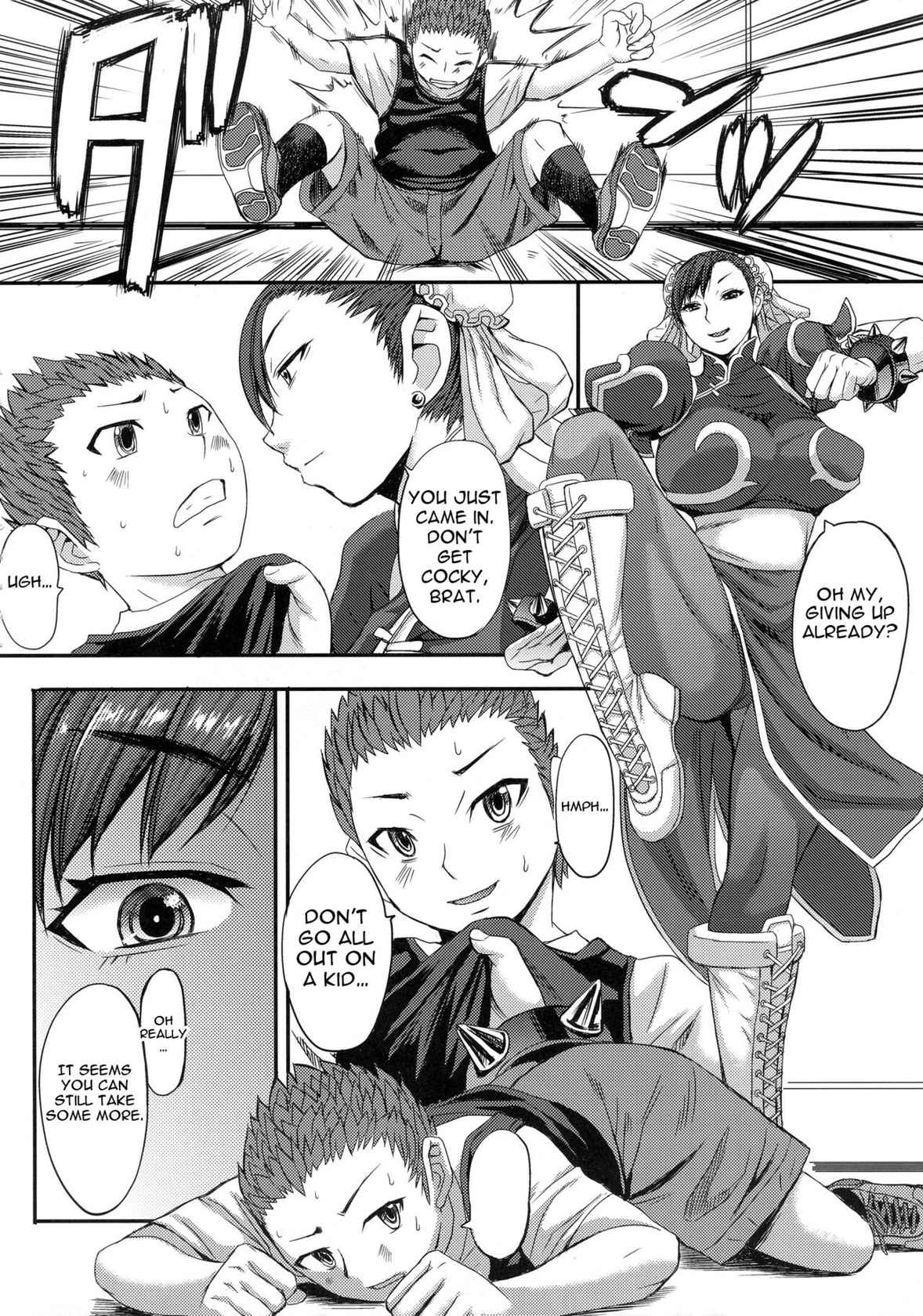 (C84) [Bakunyu Fullnerson (Kokuriu)] S-chun | Sadistic Chun-Li (Street Fighter) [English] {doujin-moe.us}