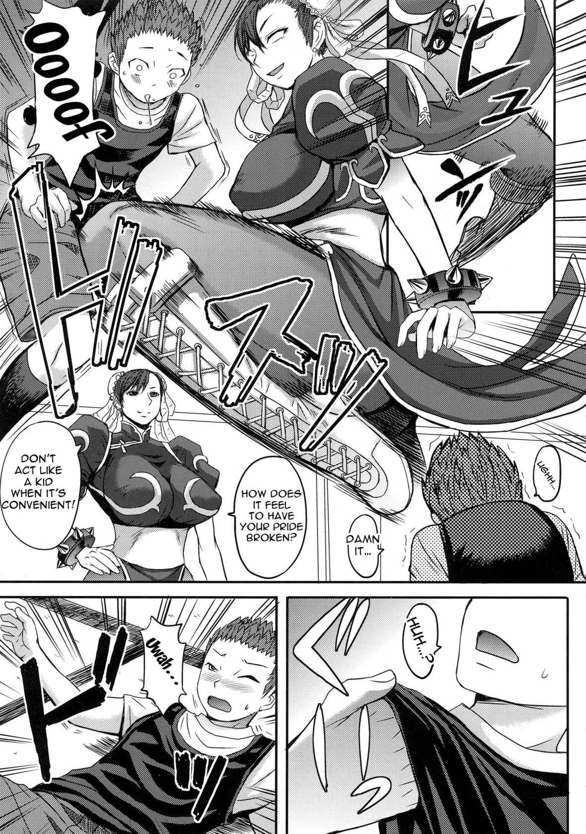 (C84) [Bakunyu Fullnerson (Kokuriu)] S-chun | Sadistic Chun-Li (Street Fighter) [English] {doujin-moe.us}