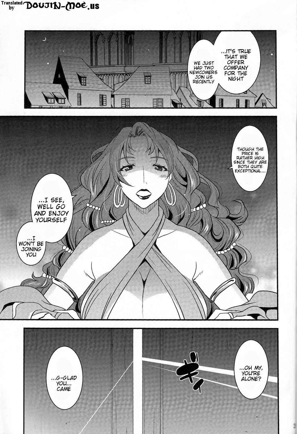 (C84) [gos to vi (Utamaro)] Boukensha no Fuuzoku Jijou | The Adventurer's Circumstances For Prostitution (Dragon's Crown) [English] {doujin-moe.us}