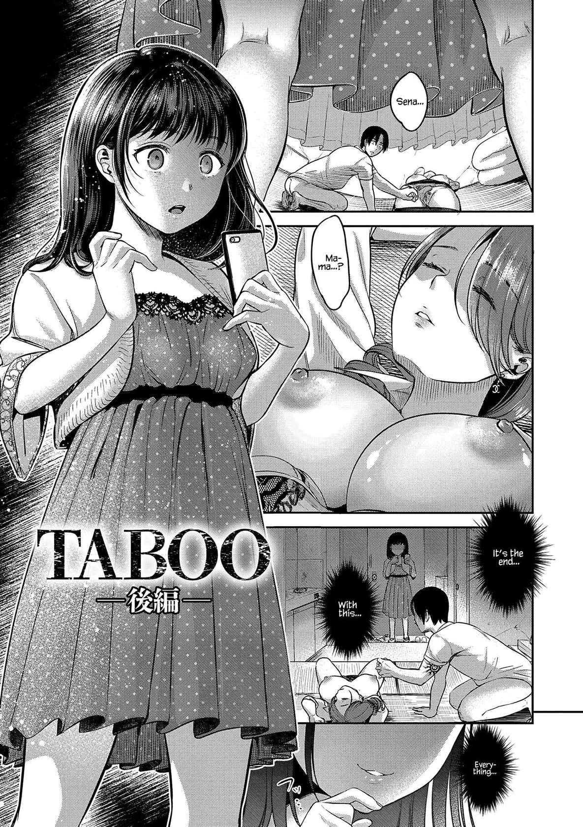 [Nanahoshi Tento] TABOO -Kouhen- (Yarisugi Shoujo no Kowashikata.) [English] [Kafka&Hennojin] [Digital] [Ch.3]