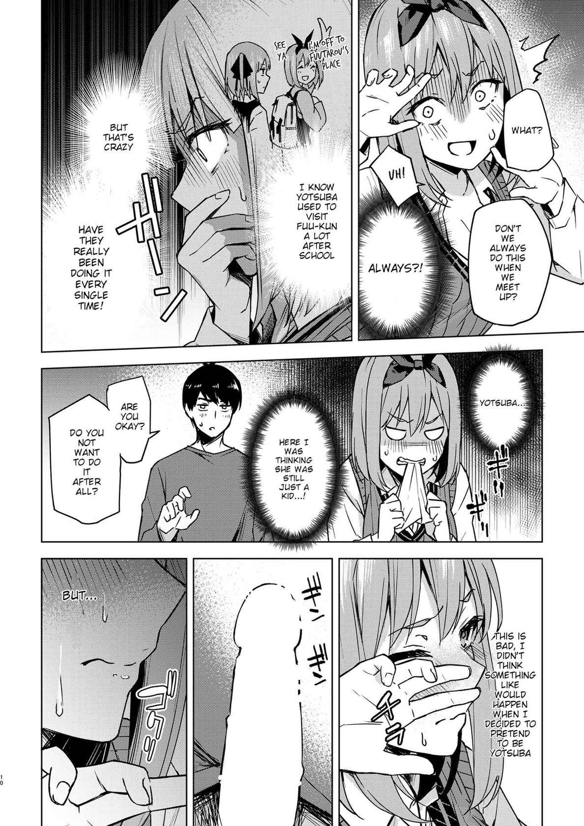 [Kogetsu Creation Center (Kogetsu)] Ichinen-go no itazura | Fooling Around, One Year Later (Gotoubun no Hanayome) [English] [Moobortin] [Digital]