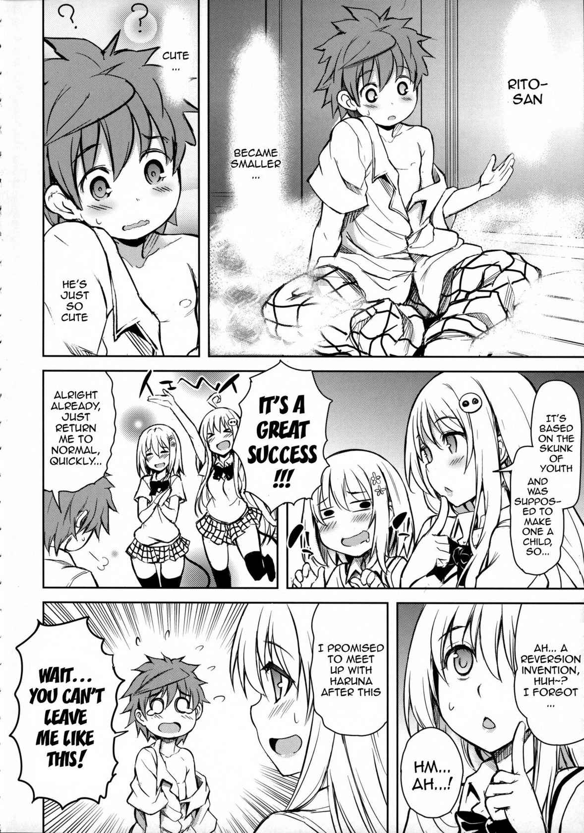 (COMIC1☆9) [PTD (Tatsuichi Monji)] PTD-ERO1 (To LOVE-Ru) [English] {doujin-moe.us}