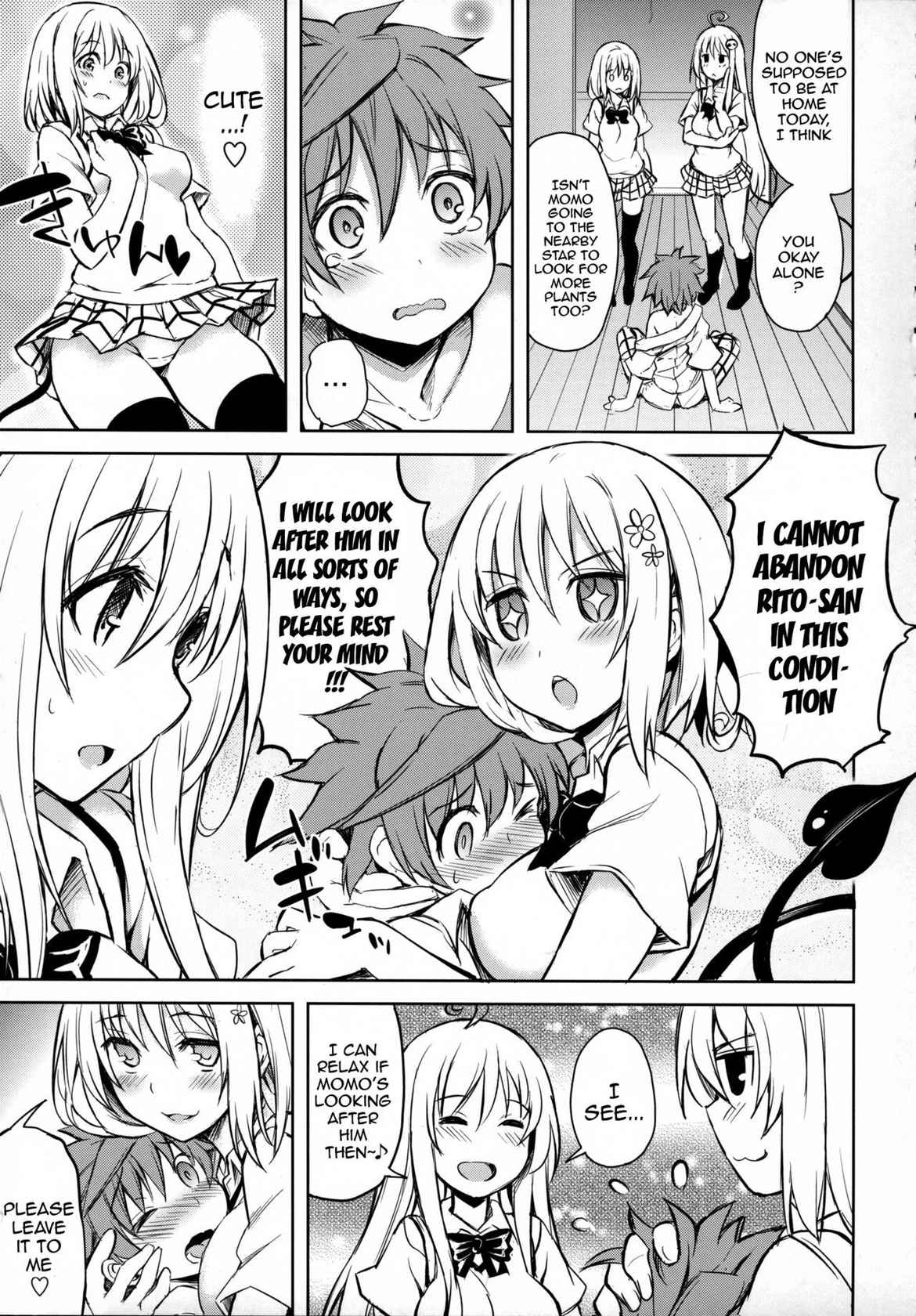 (COMIC1☆9) [PTD (Tatsuichi Monji)] PTD-ERO1 (To LOVE-Ru) [English] {doujin-moe.us}