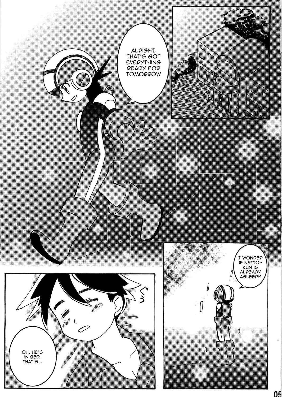 [abemochi] Kamonegi! (Rockman.EXE) [English] [Tenshi-Nyow]