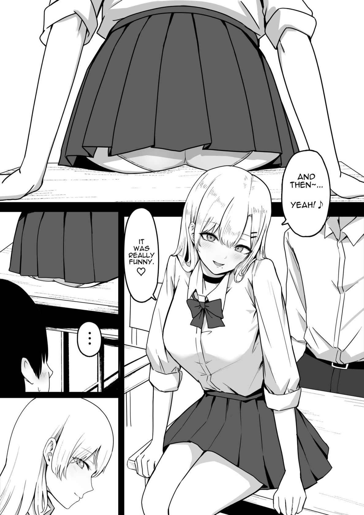 [Shirasudon] Dosukebe JK Gal no Honki Sakusei | Squeezed Dry by a Naughty High School Gyaru [English] [coommaster48]