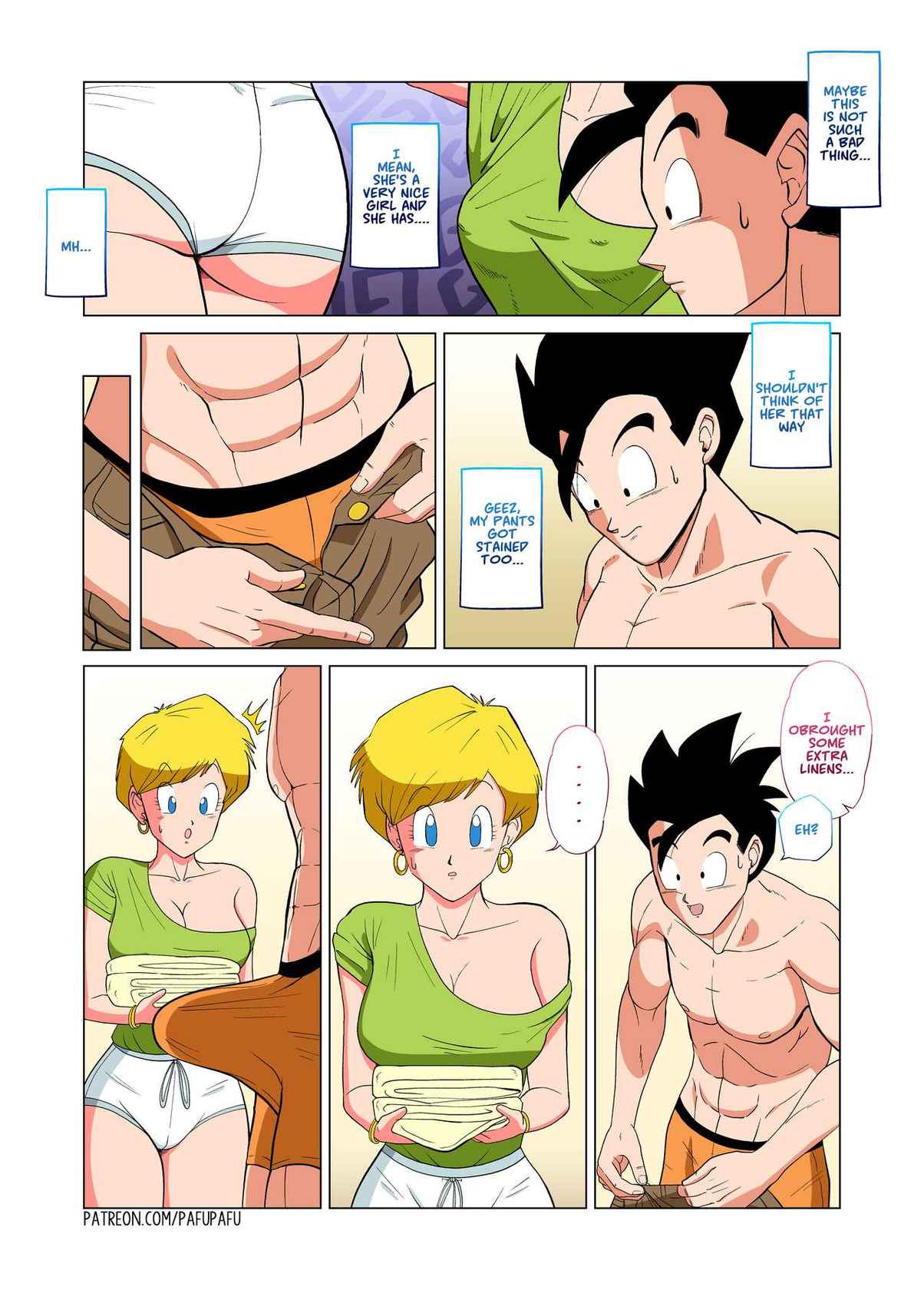 [PafuPafu] Gohan vs Erasa! (Dragon Ball Z)[English][ongoing]