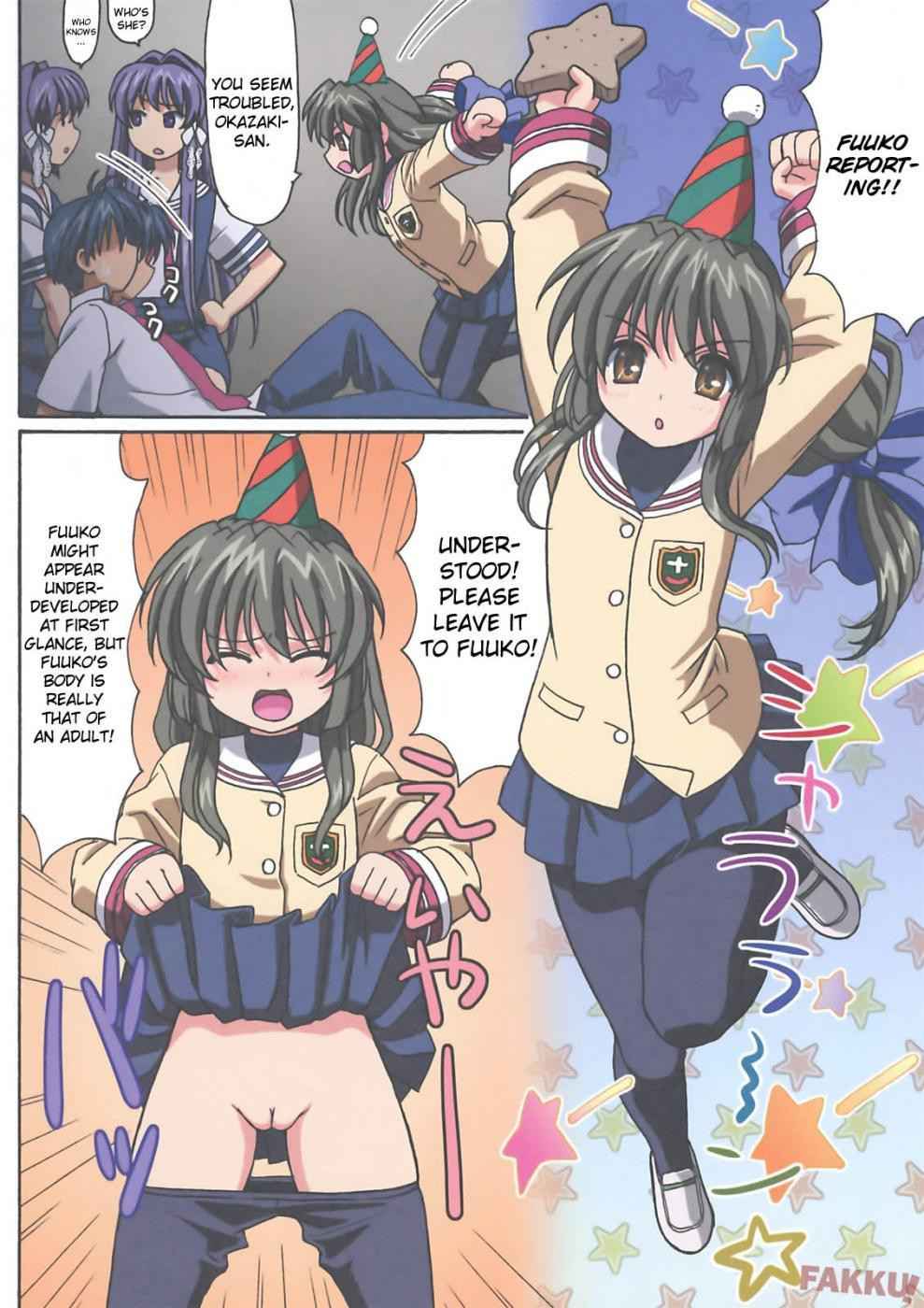 (C74) [Ohkura Bekkan (Ohkura Kazuya)] Minna de Nakayoku (CLANNAD) [English] [Decensored] (v2)