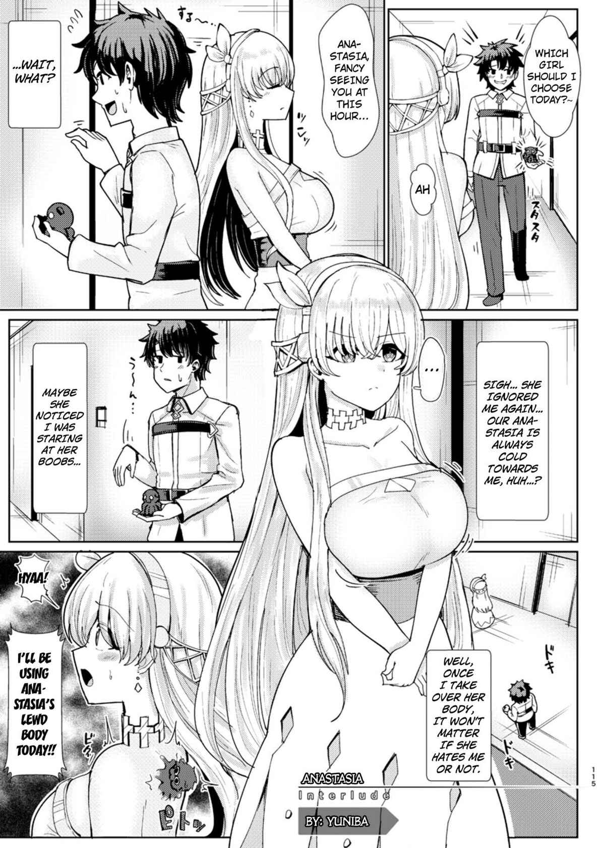 [Dschinghis Khan no Tamanegi wa Ore no Yome (Taniguchi-san)] Kimi ni Naru interlude chapters (Fate/Grand Order) English] [Kuraudo] [Digital]