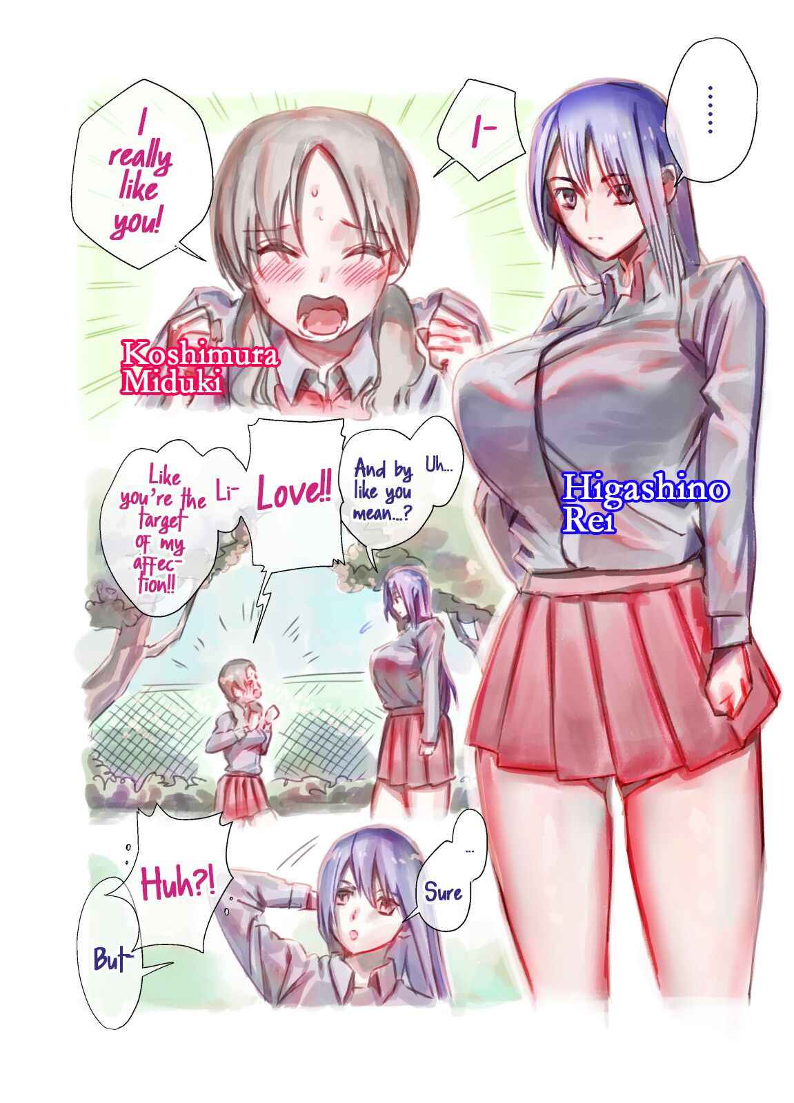 [Tosha Pink (Chimeda)] Daisuki na Senpai ga Futanari datta kedo Mushiro Shiawase desu | My Beloved Senpai is a Futanari!? I'm So Happy! [English] [Mr_Person]