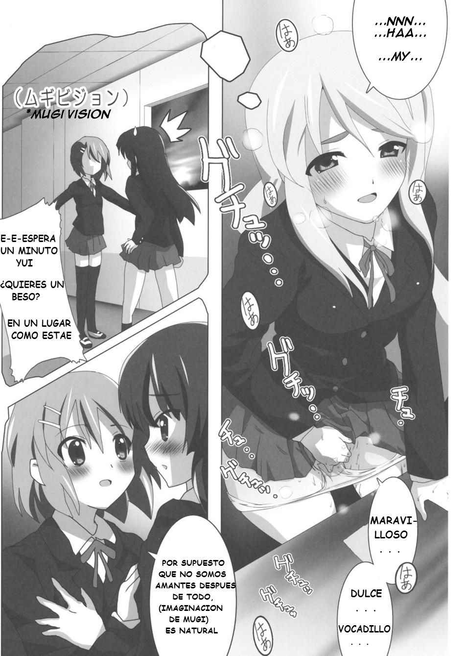 (Houkago Tea Time) [Lezmoe! (Oyu no Kaori)] K-ON Bon!? (K-ON!) [Spanish]