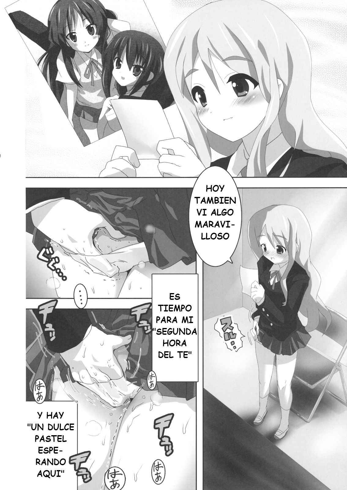 (Houkago Tea Time) [Lezmoe! (Oyu no Kaori)] K-ON Bon 2!? -Mio to Azusa- (K-ON!) [Spanish]