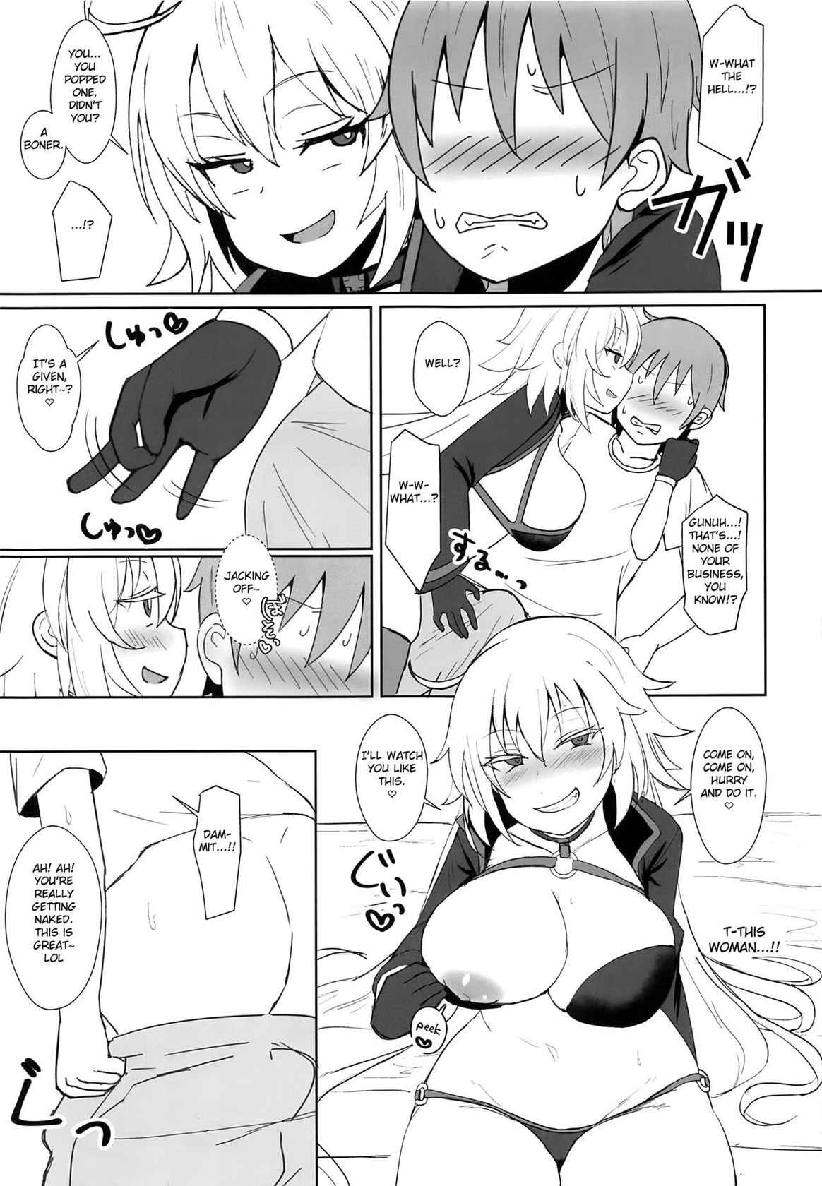 (COMIC1☆15) [Mizore Nabe (Mizore)] Jeanne Alter no Cosplay Tsuide ni XXX Suru Ane (Fate/Grand Order) [English] [FC]