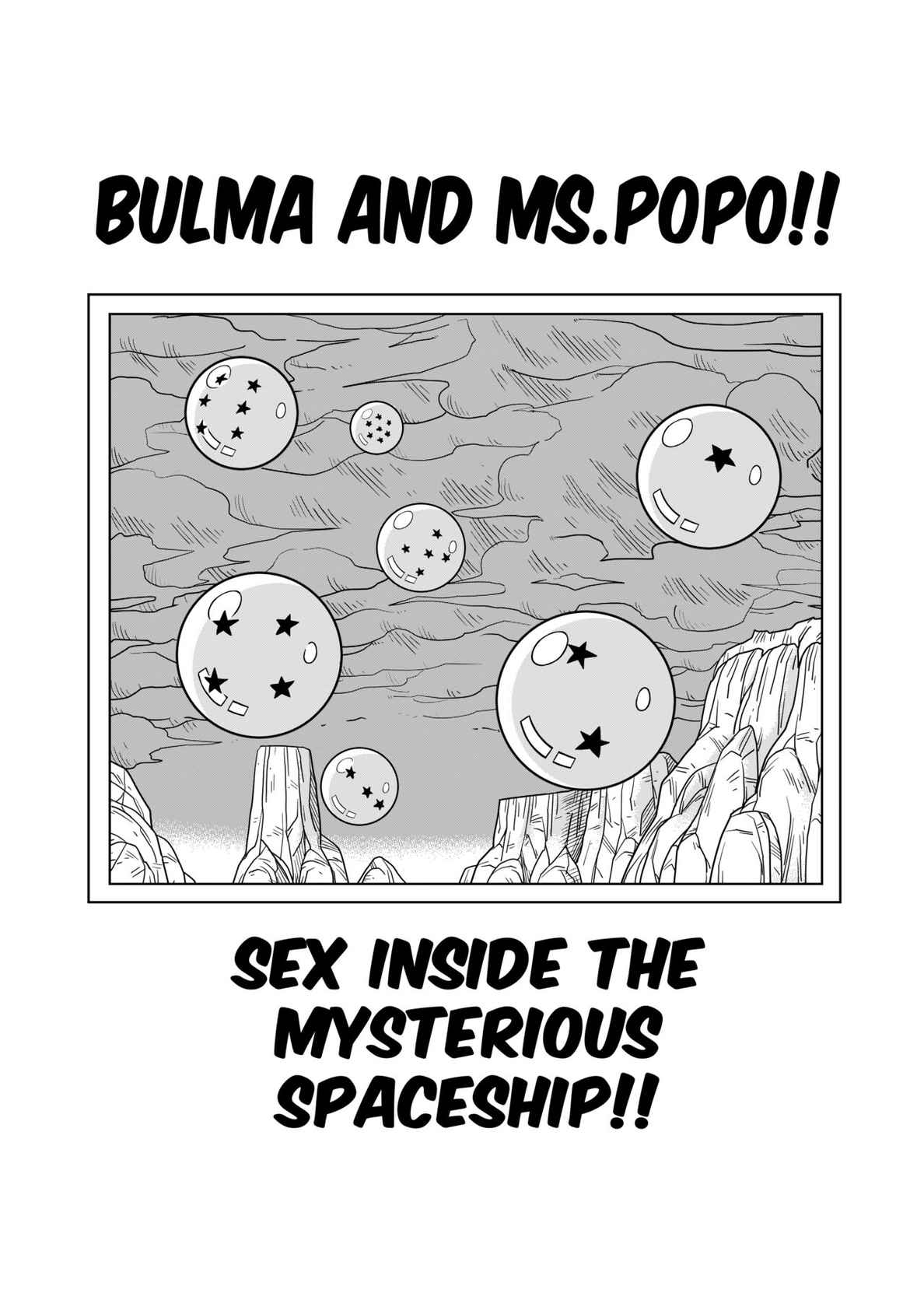 [YamamotoDoujin] Dagon Ball - Bulma meets Mr.Popo - Sex inside the Mysterious Spaceship!