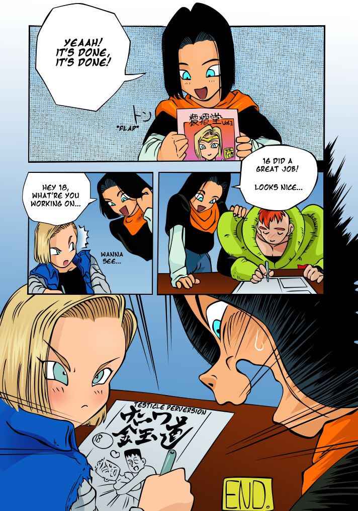 [Iwasaki Tatsuya] Romantic No. 17 (Dragon Ball Z) [English] [Colorized]