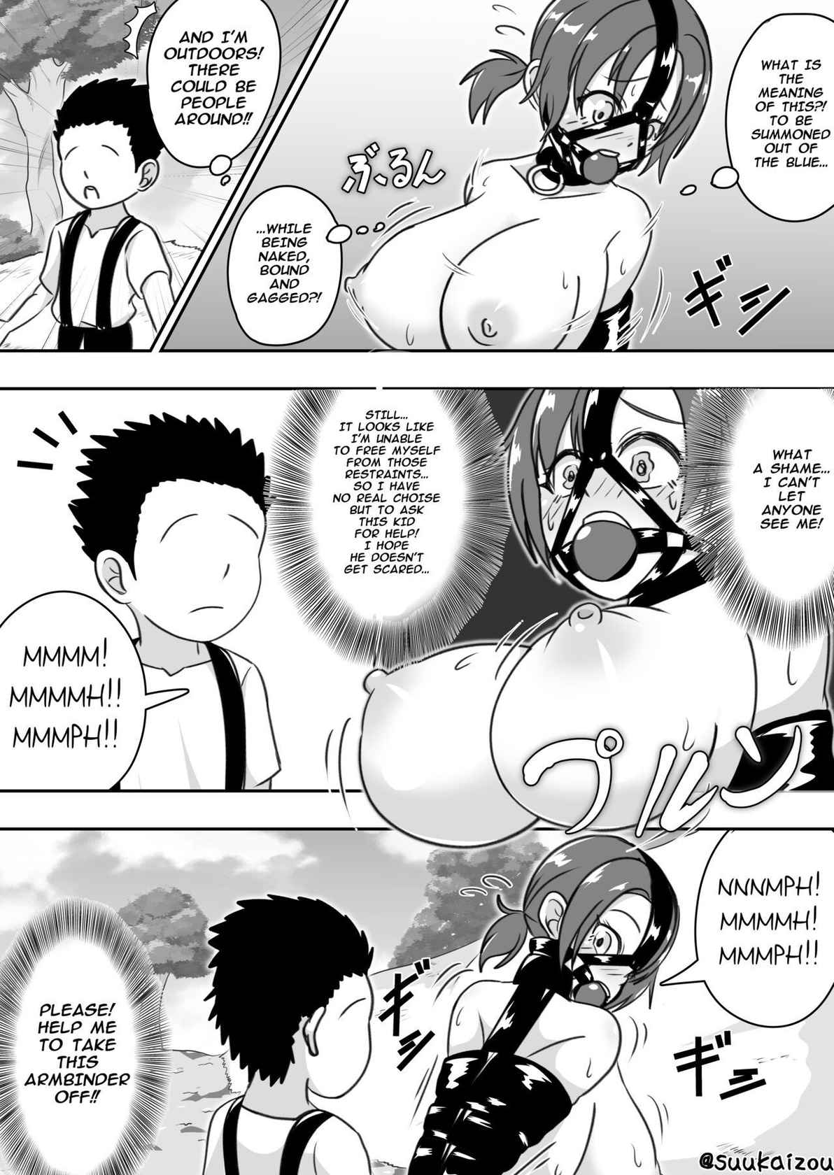 [suukaizou] Boudica is trained by Shota [ENG & JAP]