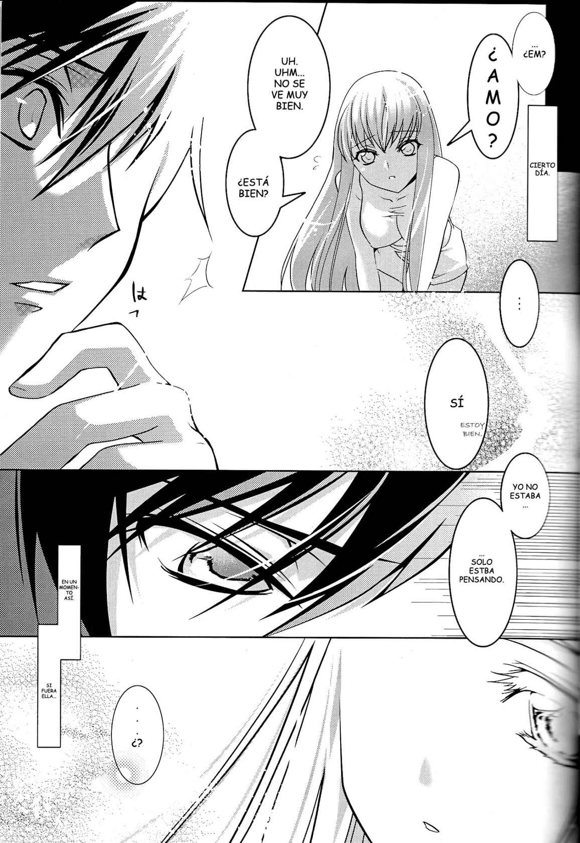 (COMIC1☆3) [CREAYUS (Rangetsu)] BLACKNOISE (CODE GEASS: Lelouch of the Rebellion) [Spanish]