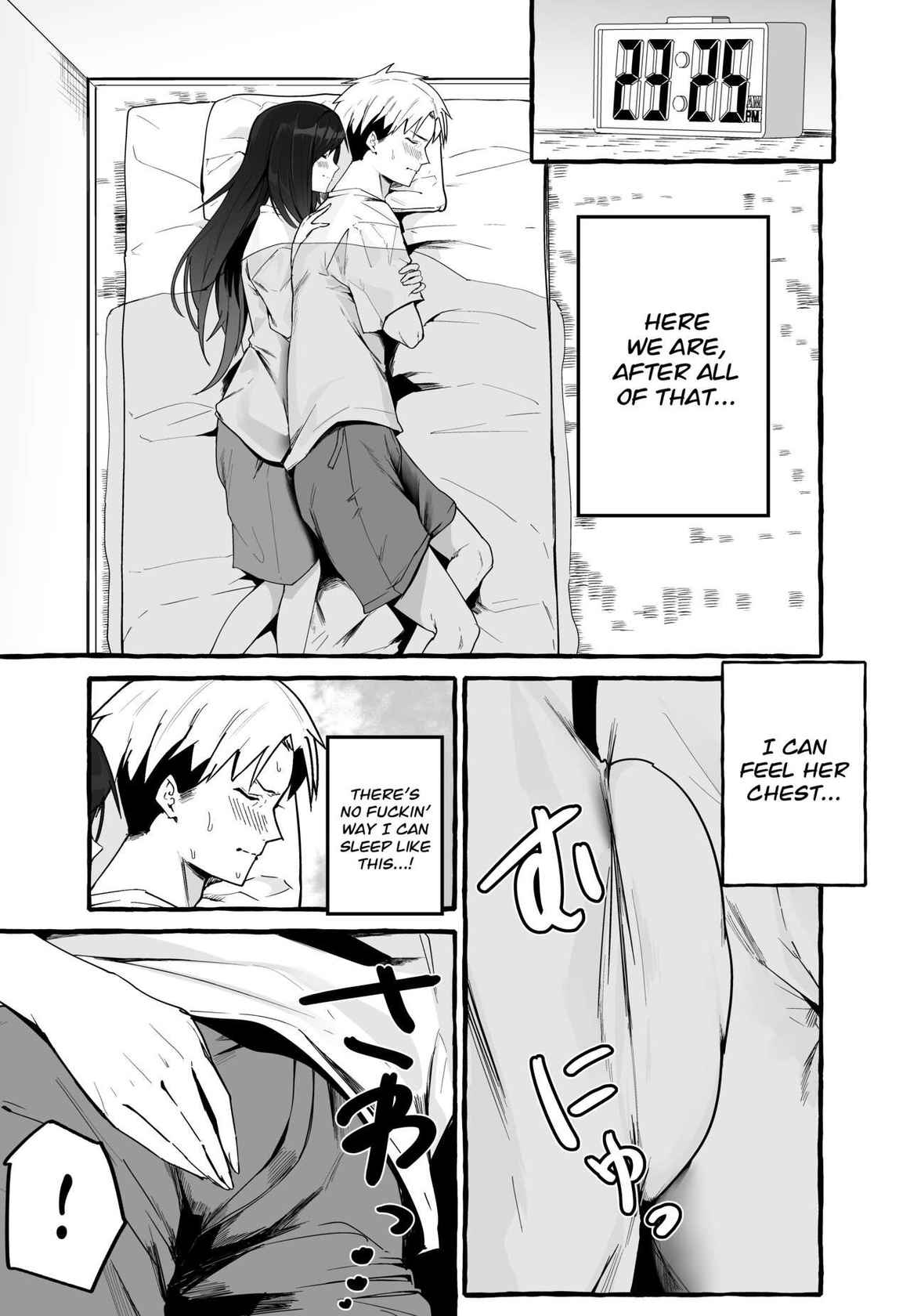 [Fuguta-ke] Kyonyuu Motokano o Tomete Agetara Orei ni Shiboritoraremakutta Hanashi. | A Story About How I Let My Busty Ex-Girlfriend Stay Over and Got Milked Dry in Return. [English] [Nisor]